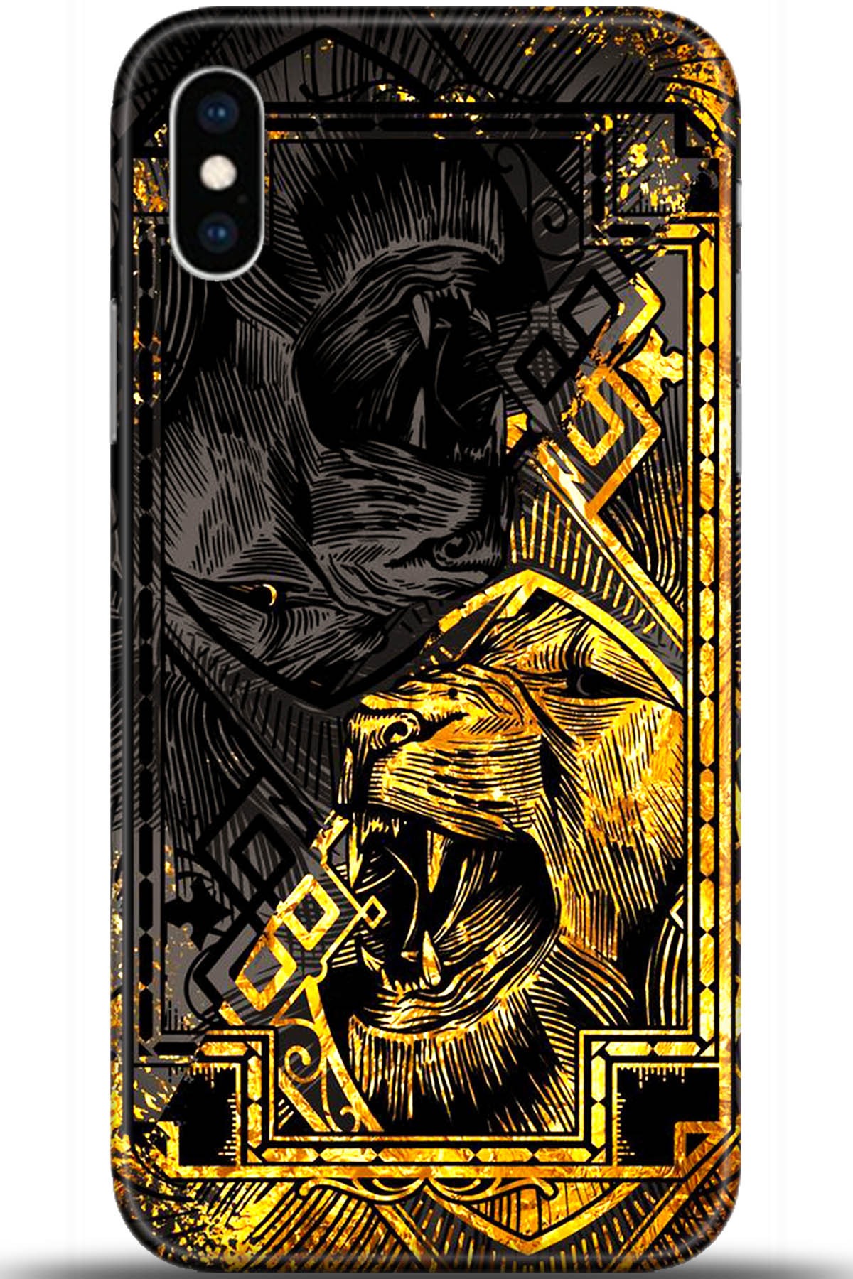 Apple iPhone X Uyumlu Kılıf HD Baskılı Kılıf - Followed Institution 5629