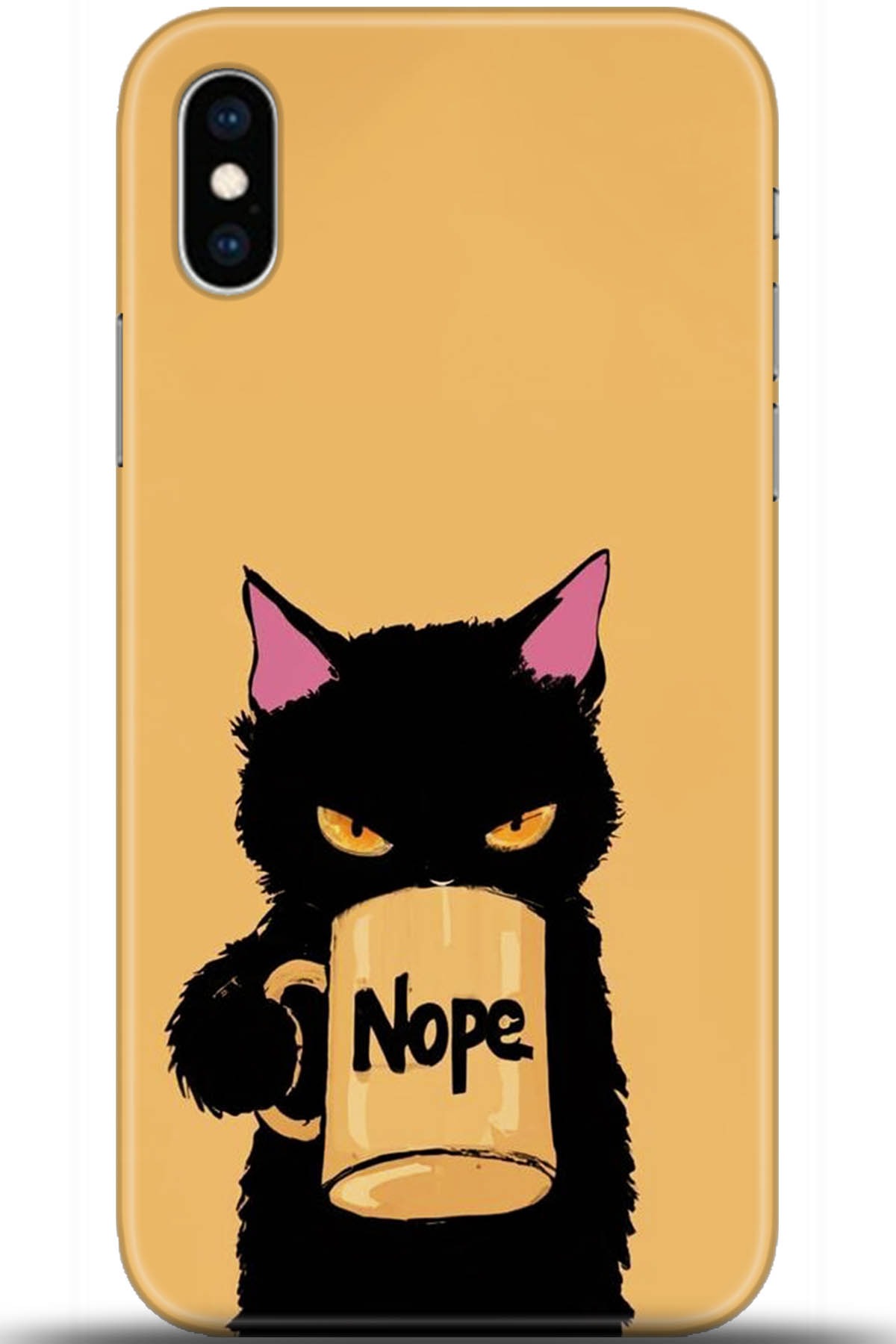 Apple iPhone X Uyumlu Kılıf HD Baskılı Kılıf - Followed Institution 5652