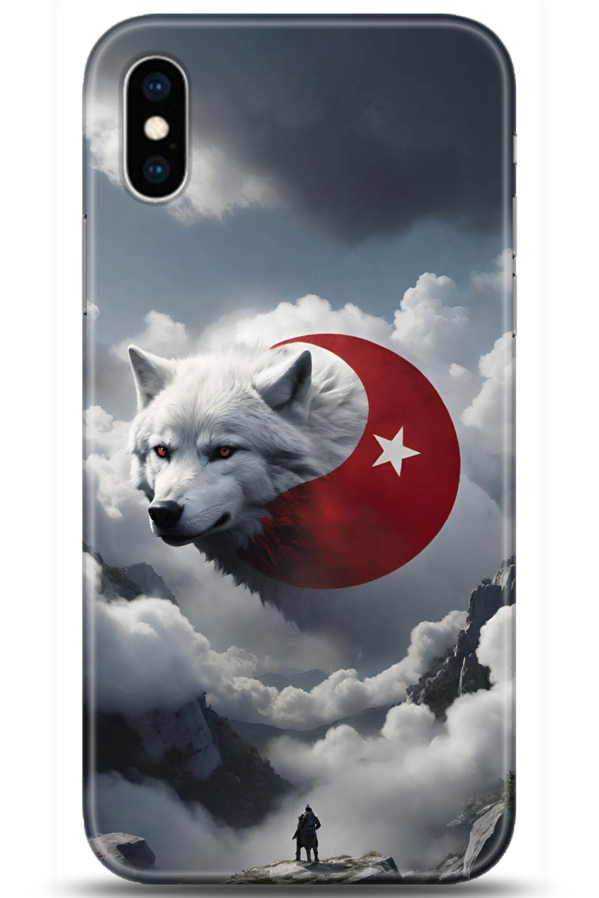 Apple iPhone XS Uyumlu Kılıf HD Baskılı Kılıf - Followed Institution 5072