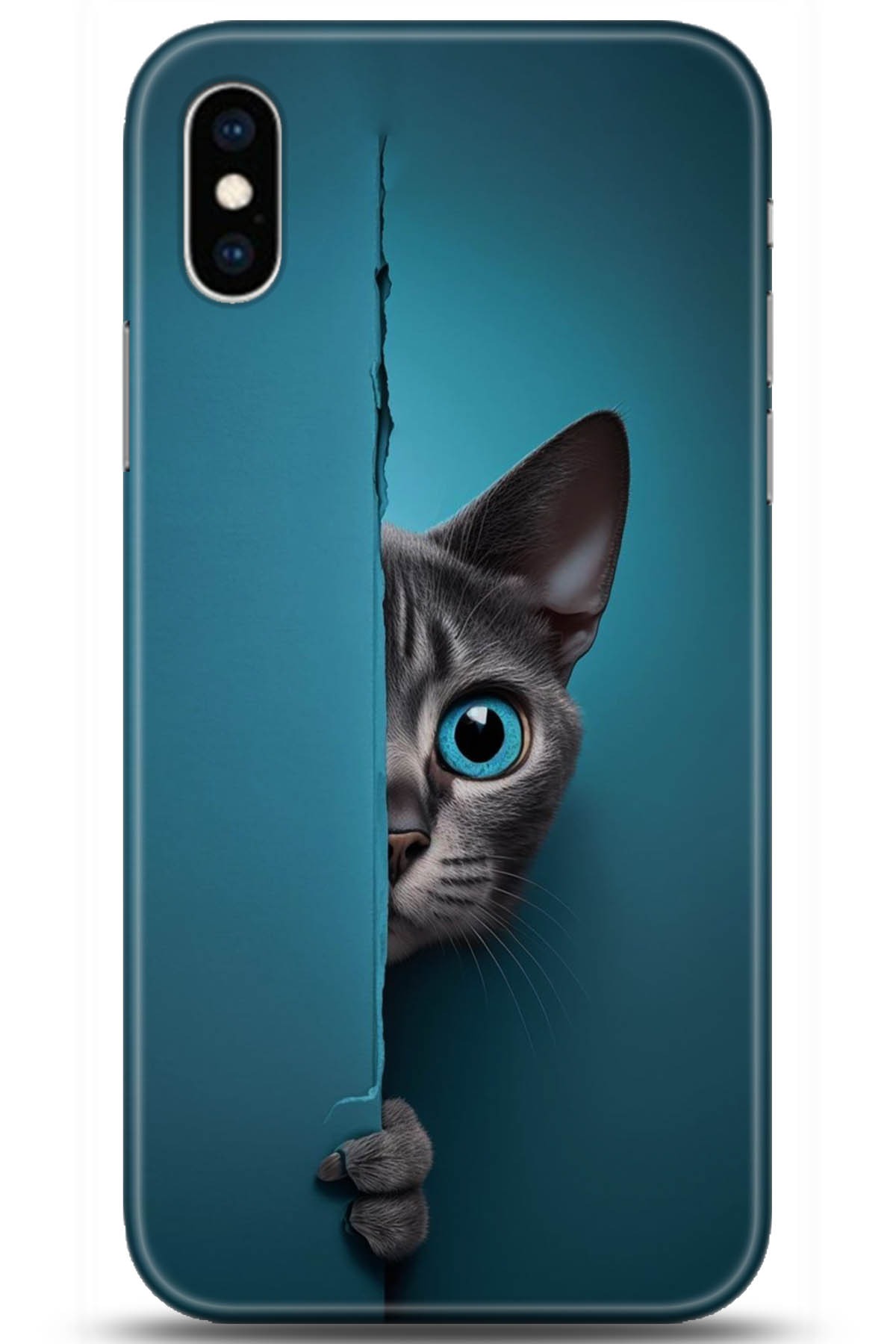 Apple iPhone XS Uyumlu Kılıf HD Baskılı Kılıf - Followed Institution 5091