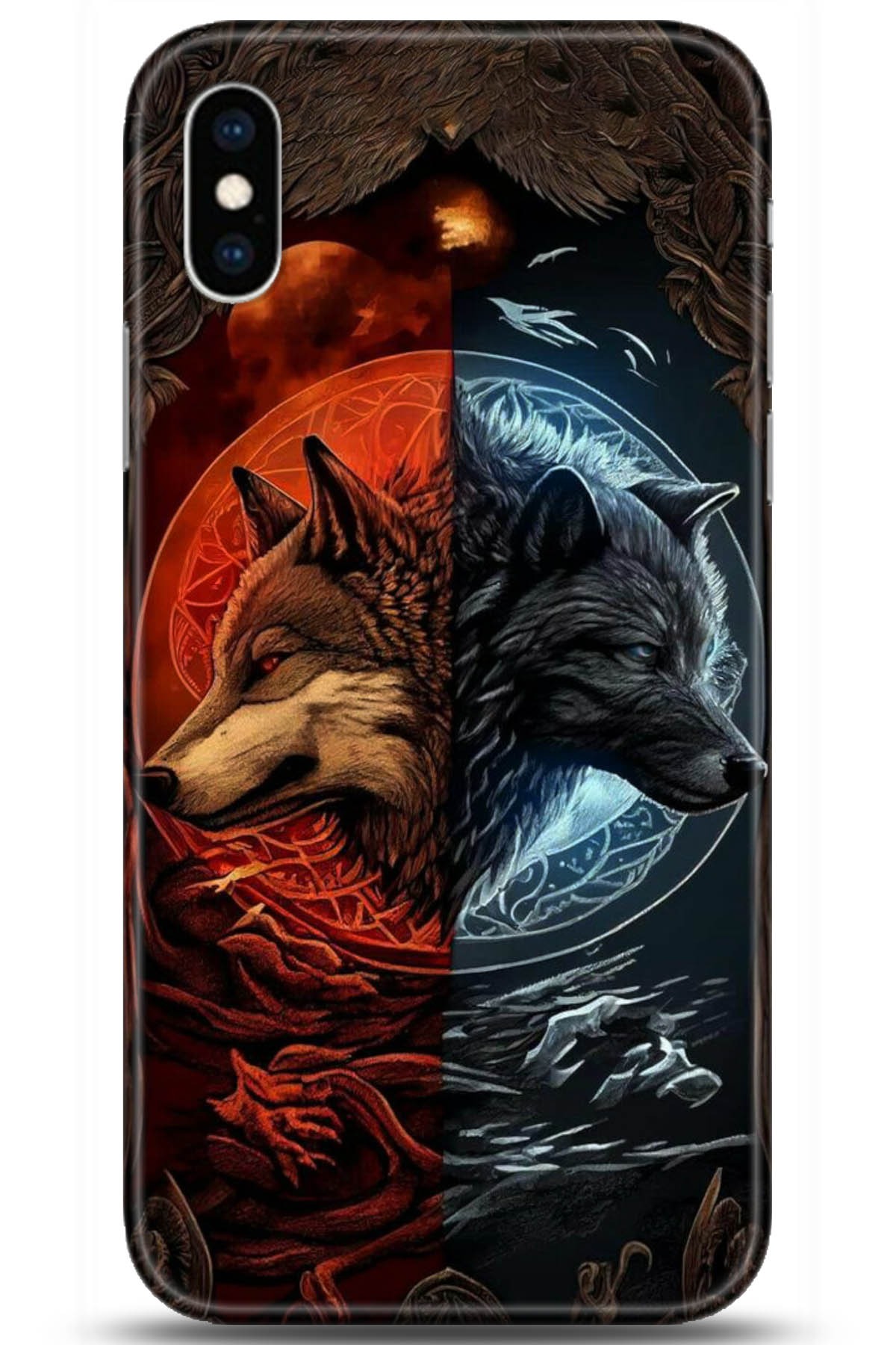 Apple iPhone XS Uyumlu Kılıf HD Baskılı Kılıf - Followed Institution 5136