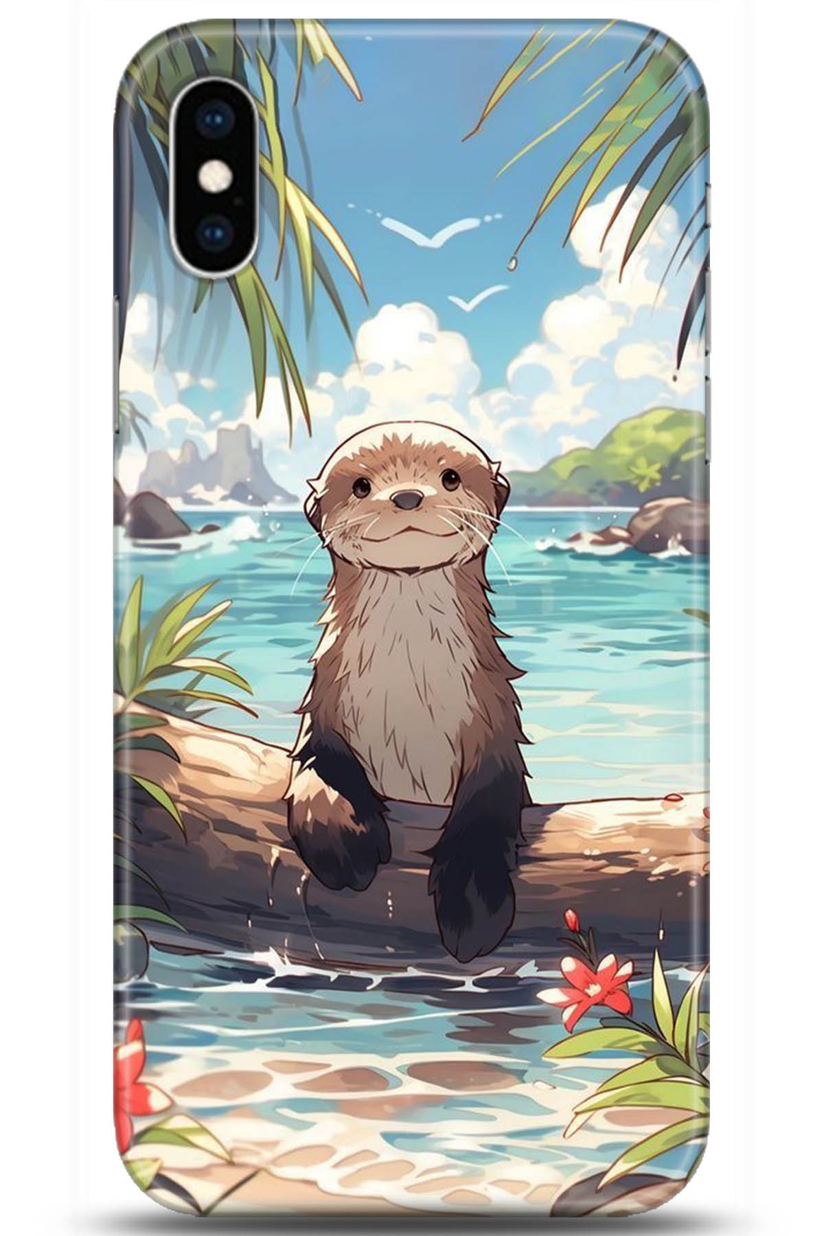 Apple iPhone XS Uyumlu Kılıf HD Baskılı Kılıf - Followed Institution 5227