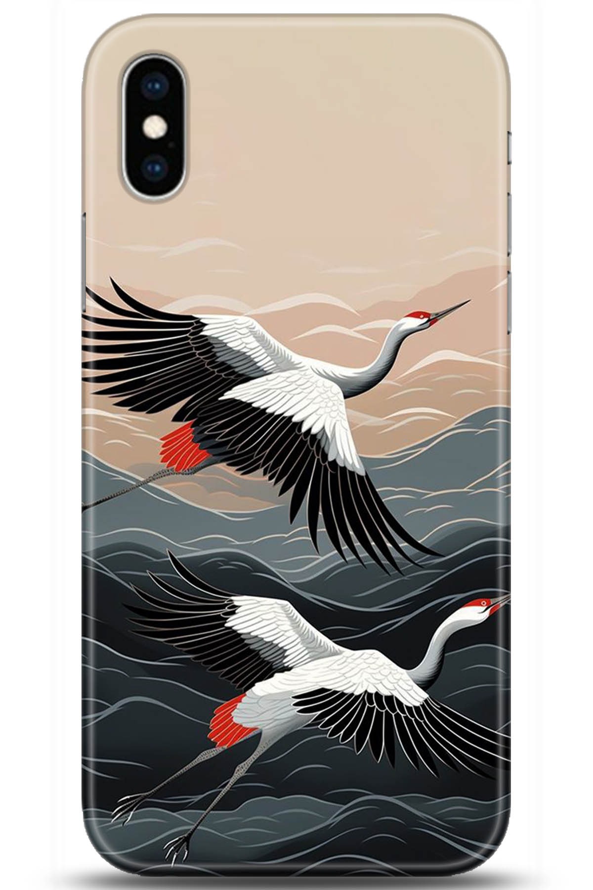 Apple iPhone XS Uyumlu Kılıf HD Baskılı Kılıf - Followed Institution 5232