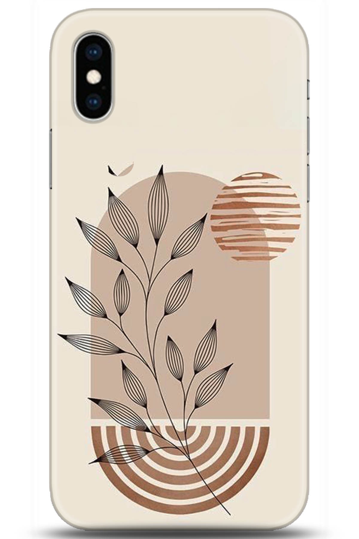 Apple iPhone XS Uyumlu Kılıf HD Baskılı Kılıf - Followed Institution 5243