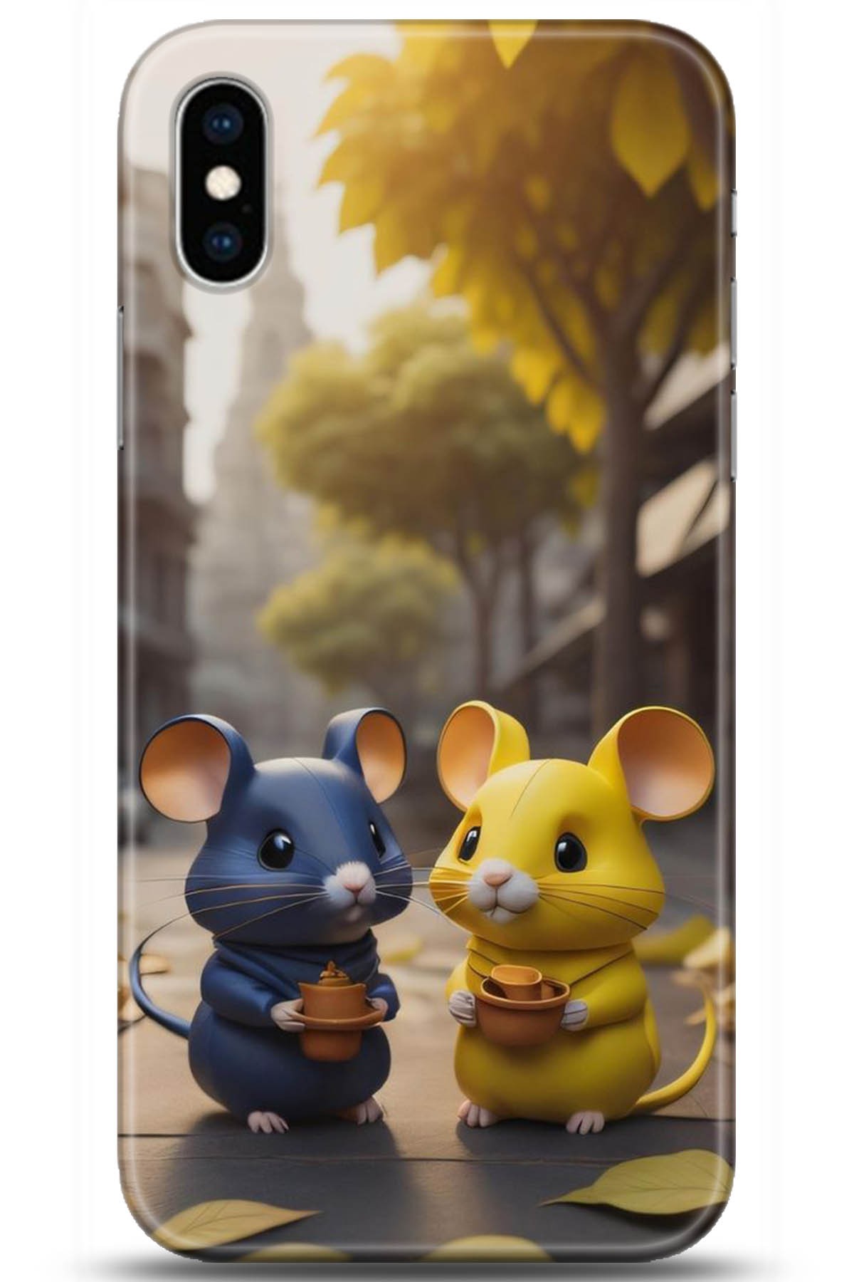 Apple iPhone XS Uyumlu Kılıf HD Baskılı Kılıf - Followed Institution 5306