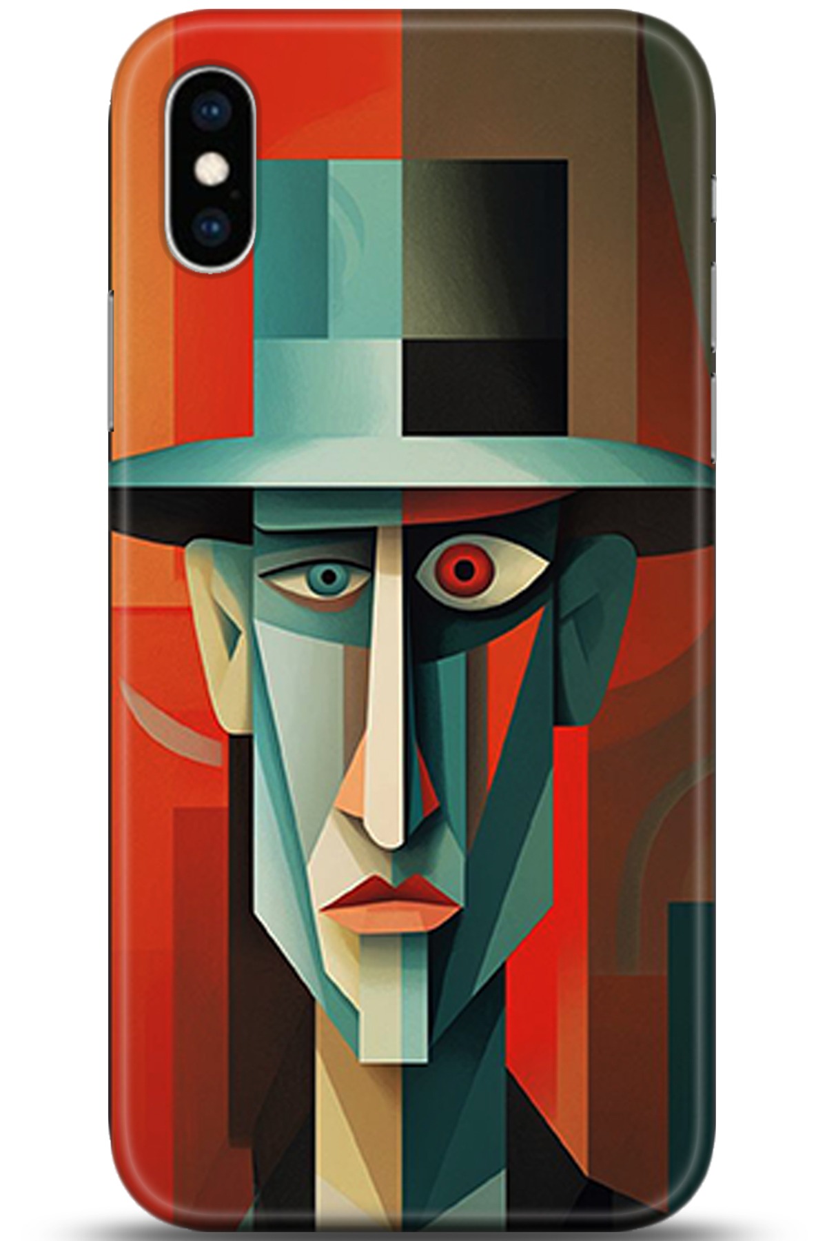 Apple iPhone XS Uyumlu Kılıf HD Baskılı Kılıf - Followed Institution 5325