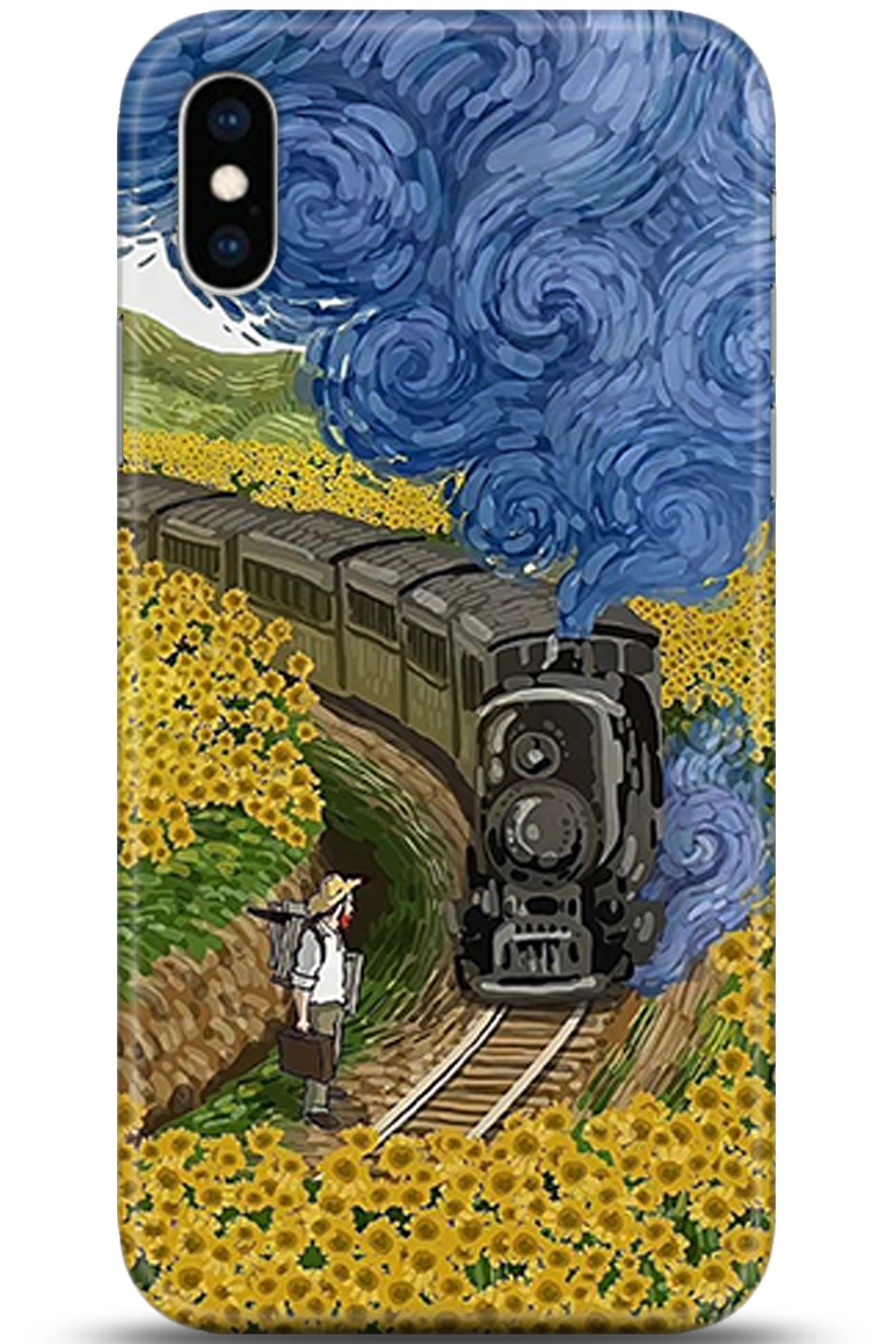 Apple iPhone XS Uyumlu Kılıf HD Baskılı Kılıf - Followed Institution 5344