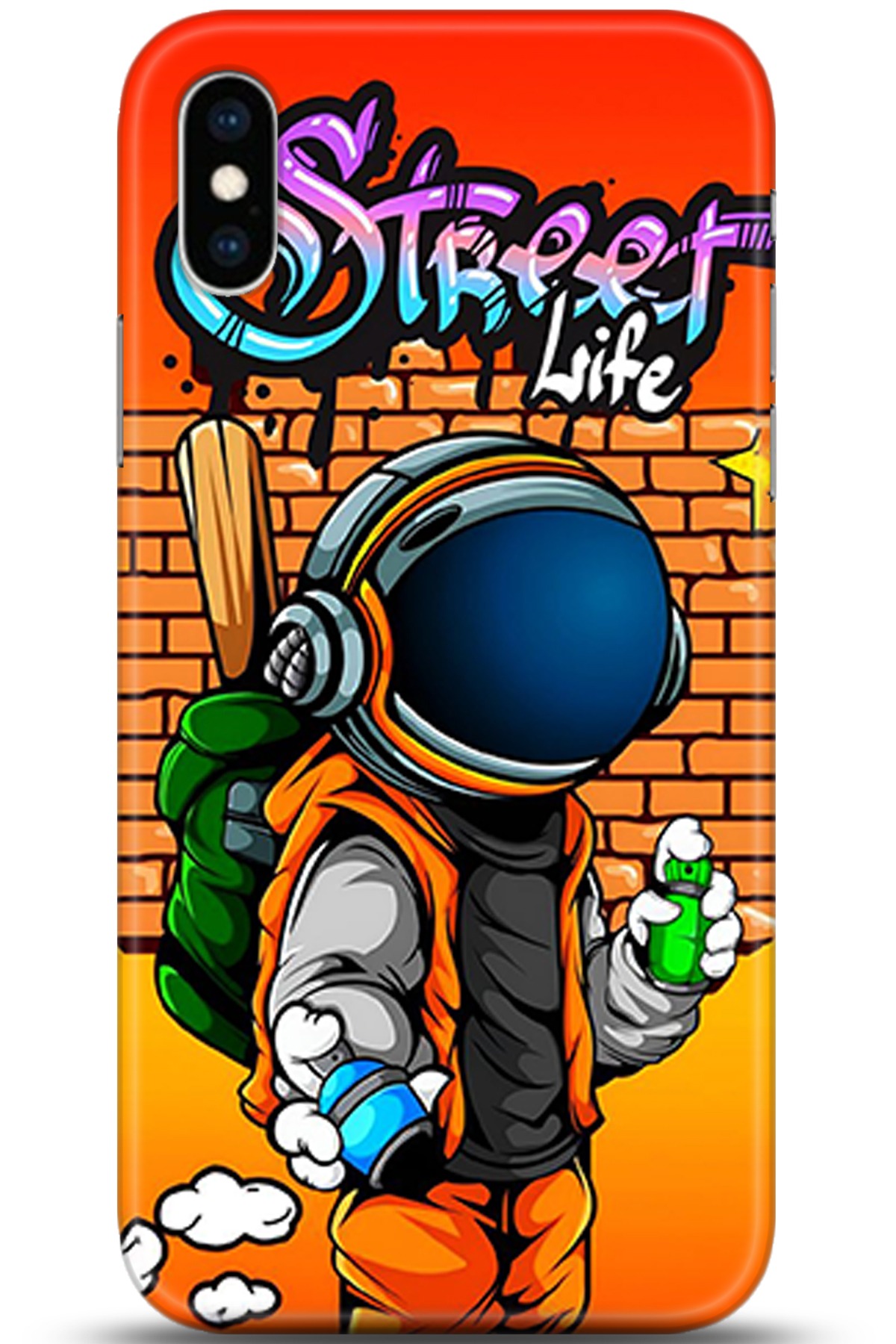 Apple iPhone XS Uyumlu Kılıf HD Baskılı Kılıf - Followed Institution 5350