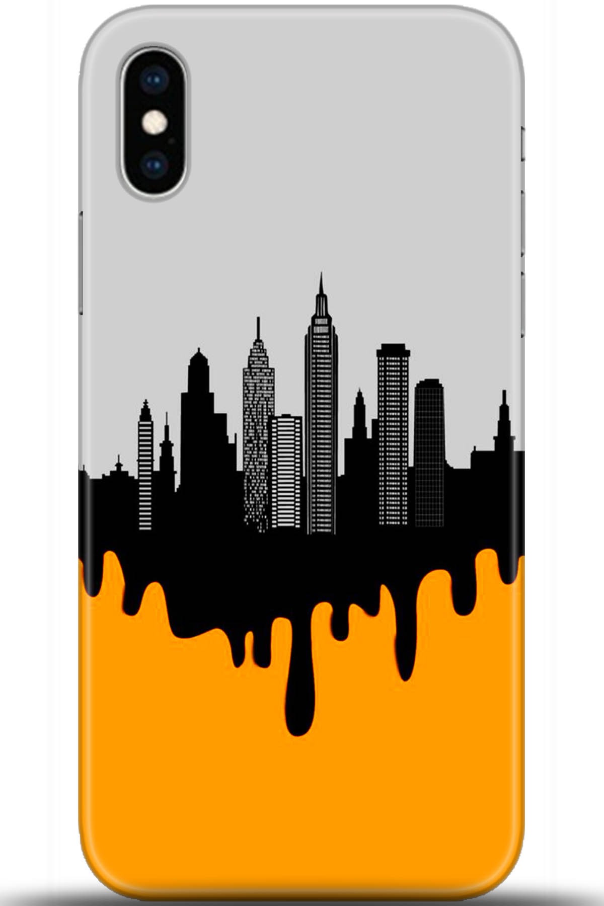 Apple iPhone XS Uyumlu Kılıf HD Baskılı Kılıf - Followed Institution 5394