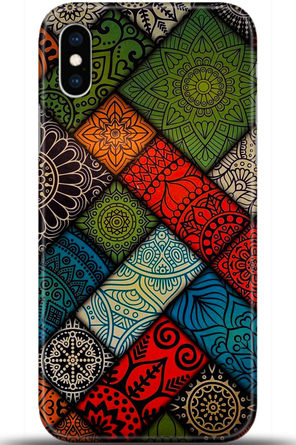 Apple iPhone XS Uyumlu Kılıf HD Baskılı Kılıf - Followed Institution 5401