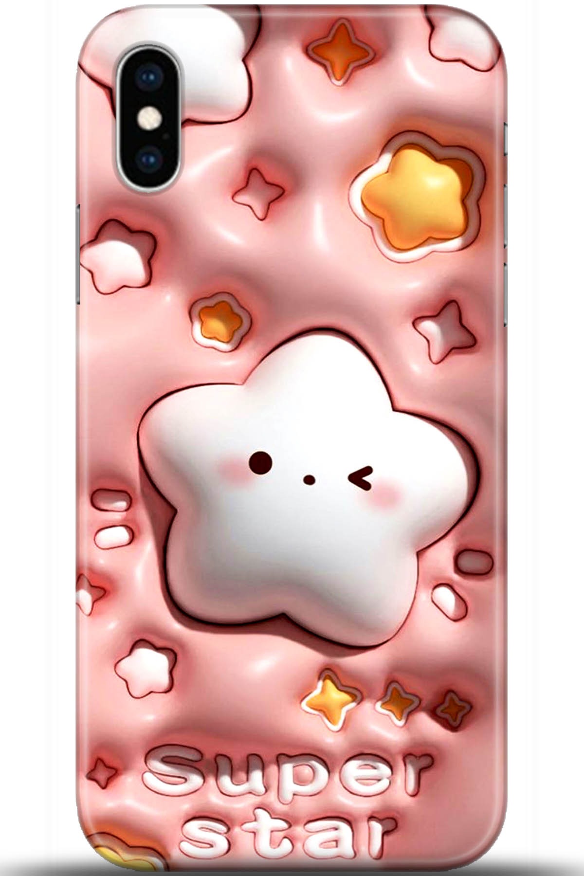 Apple iPhone XS Uyumlu Kılıf HD Baskılı Kılıf - Followed Institution 5420