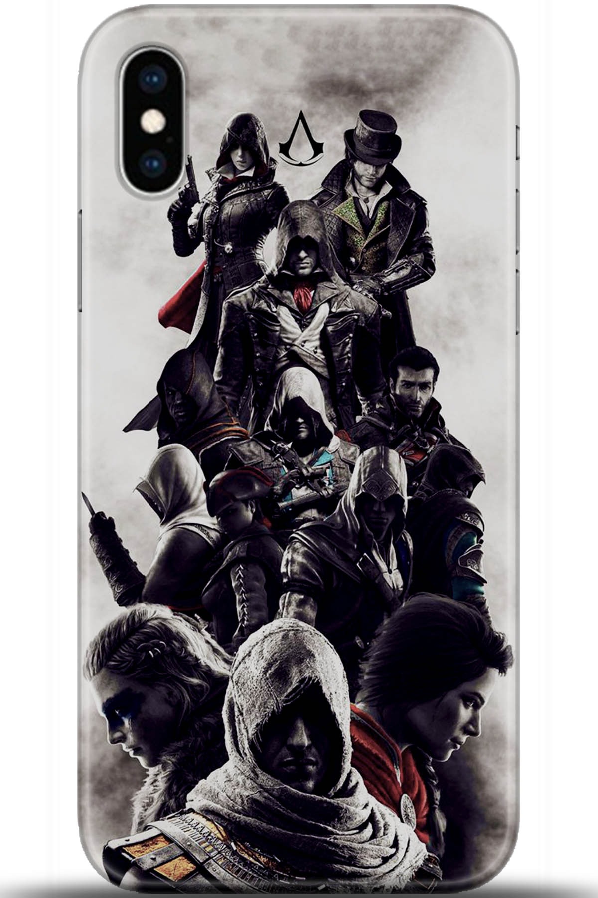 Apple iPhone XS Uyumlu Kılıf HD Baskılı Kılıf - Followed Institution 5426