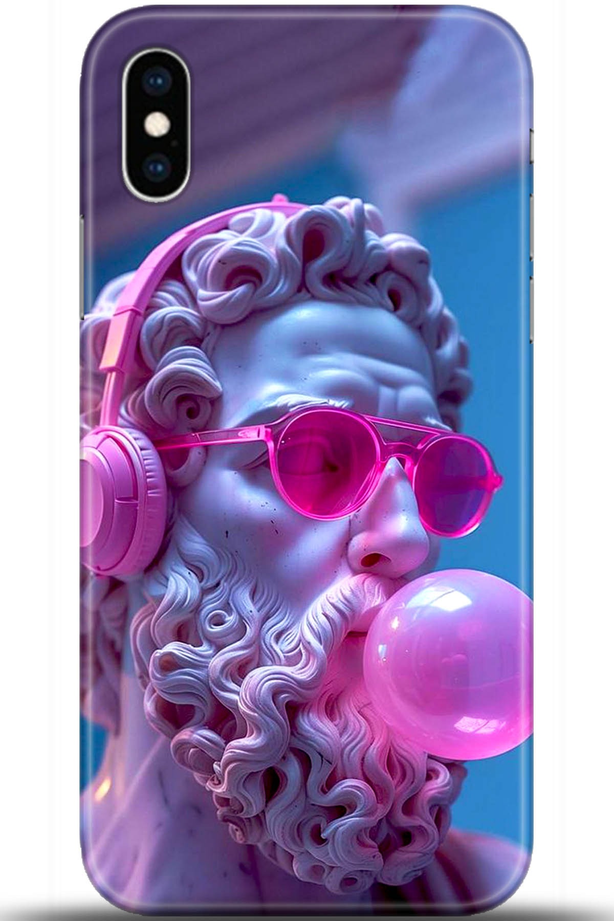 Apple iPhone XS Uyumlu Kılıf HD Baskılı Kılıf - Followed Institution 5435