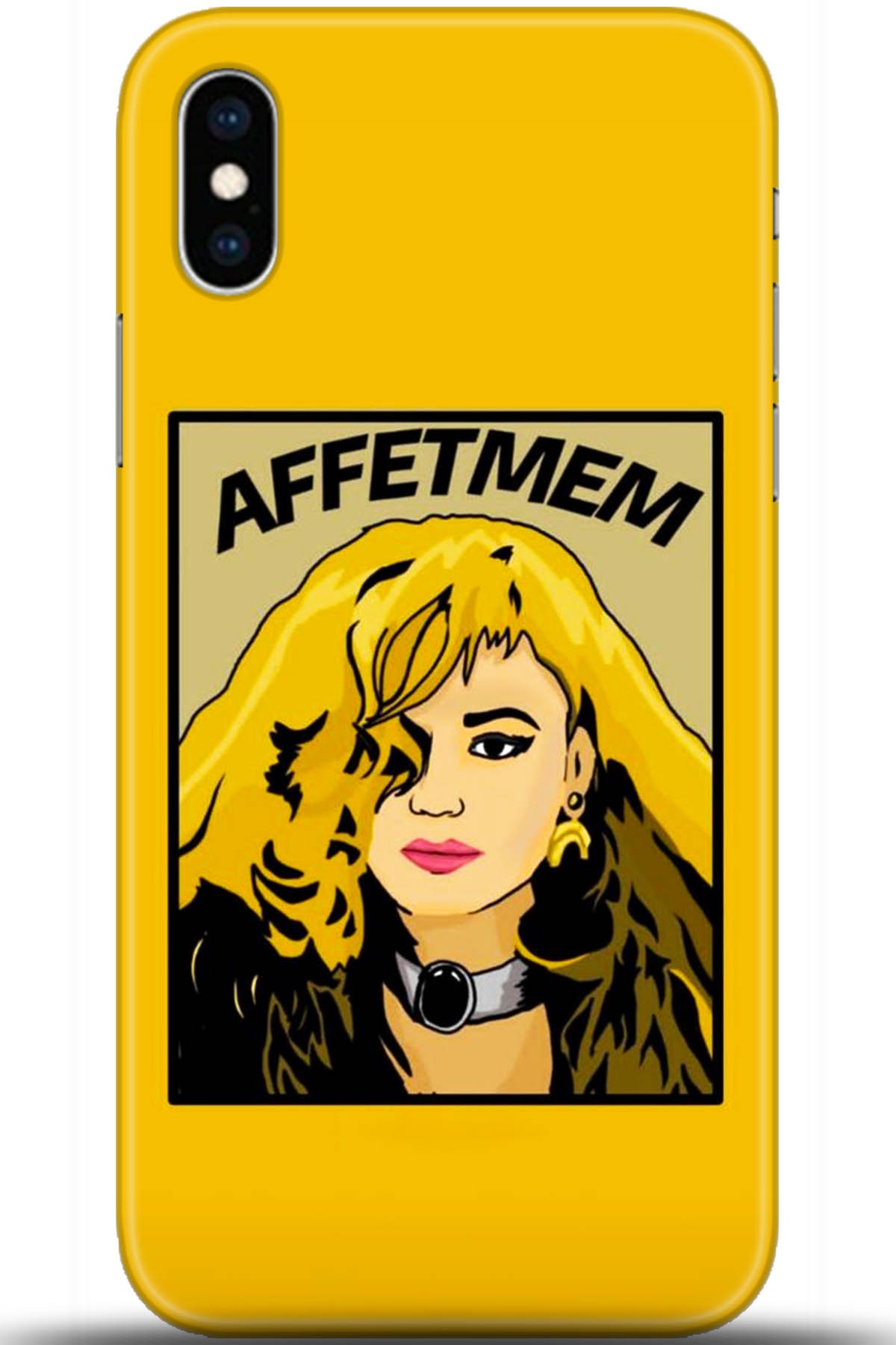 Apple iPhone XS Uyumlu Kılıf HD Baskılı Kılıf - Followed Institution 5487