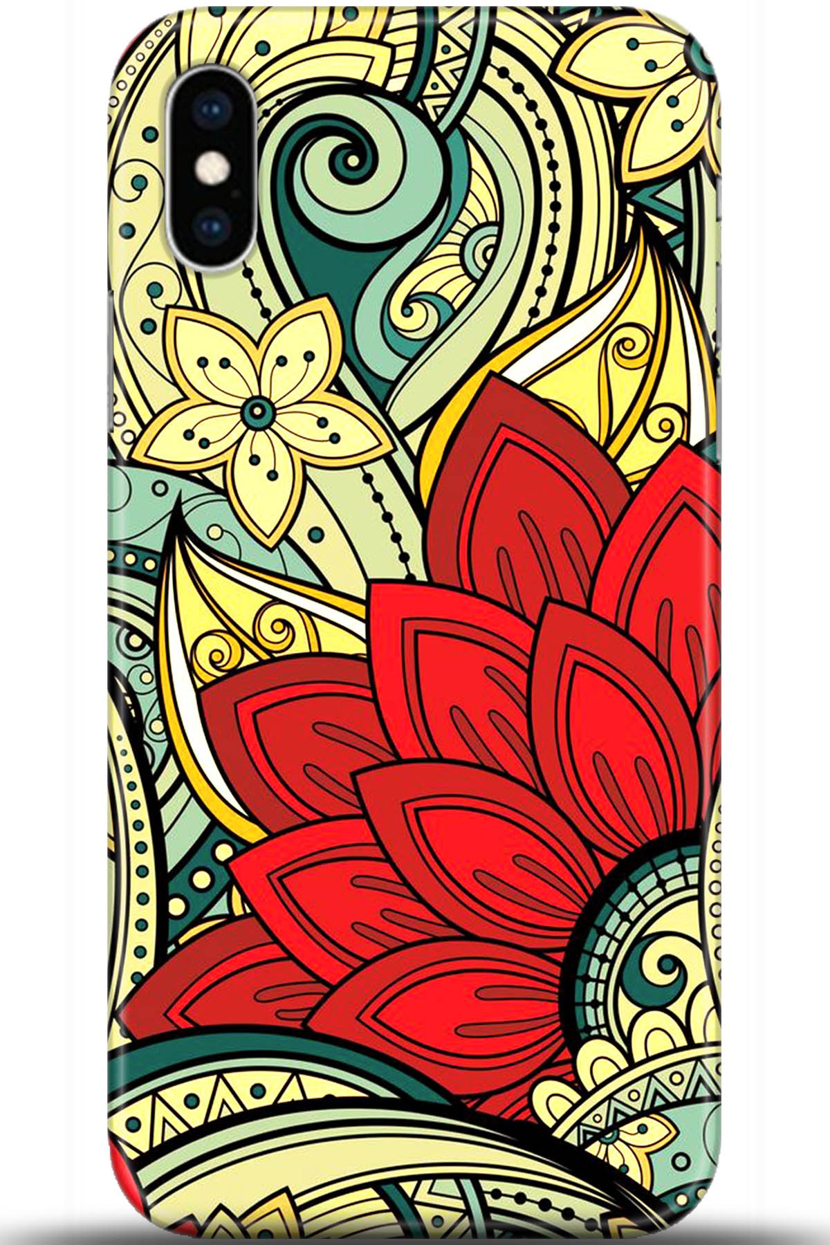 Apple iPhone XS Uyumlu Kılıf HD Baskılı Kılıf - Followed Institution 5534