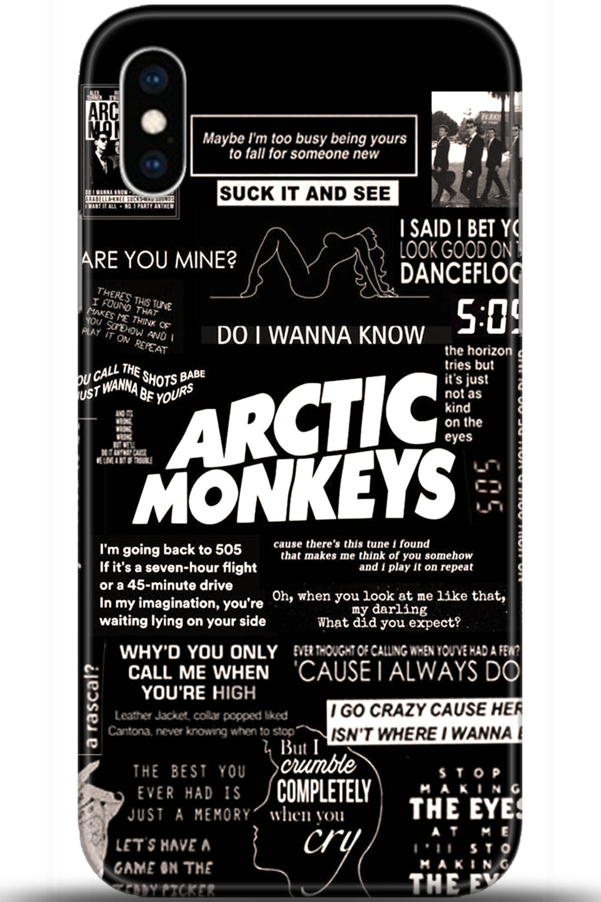 Apple iPhone XS Uyumlu Kılıf HD Baskılı Kılıf - Followed Institution 5538