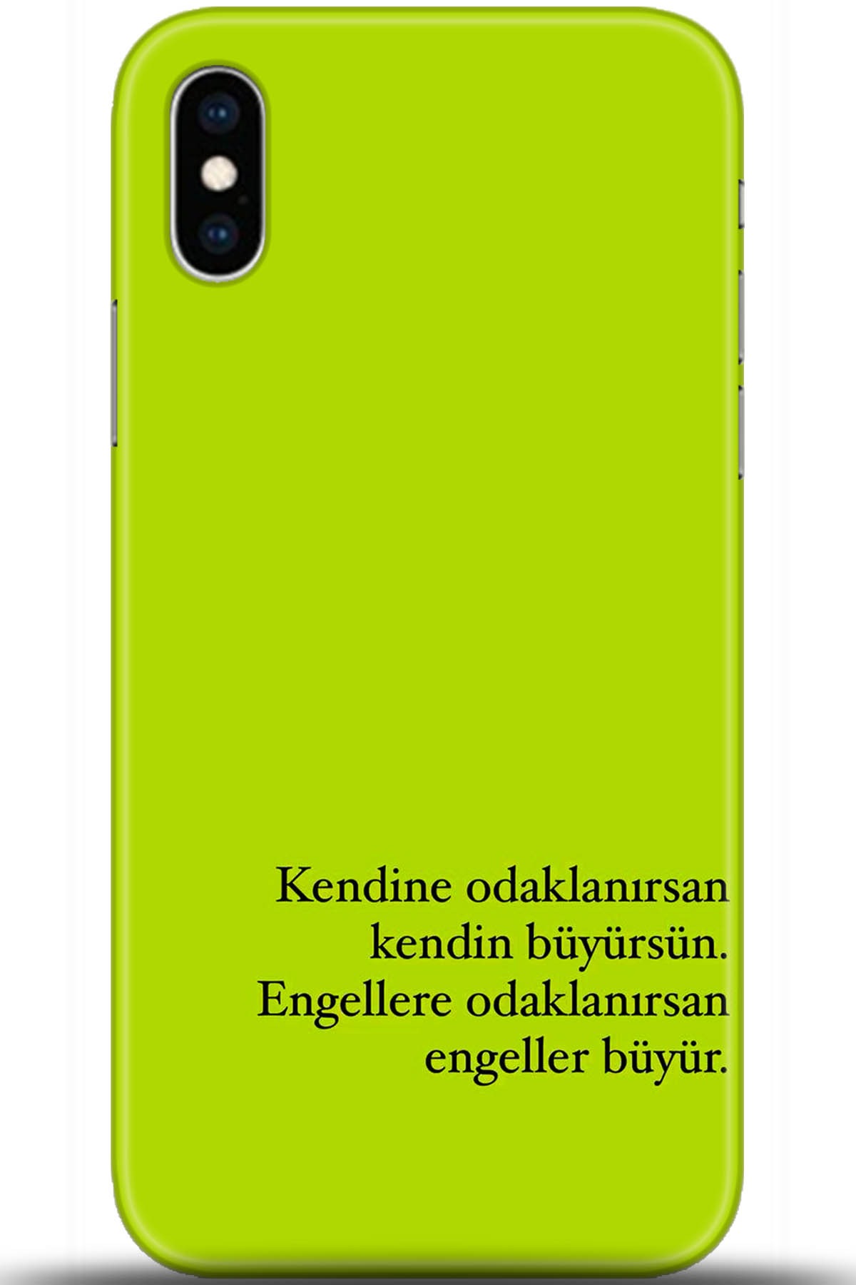 Apple iPhone XS Uyumlu Kılıf HD Baskılı Kılıf - Followed Institution 5593