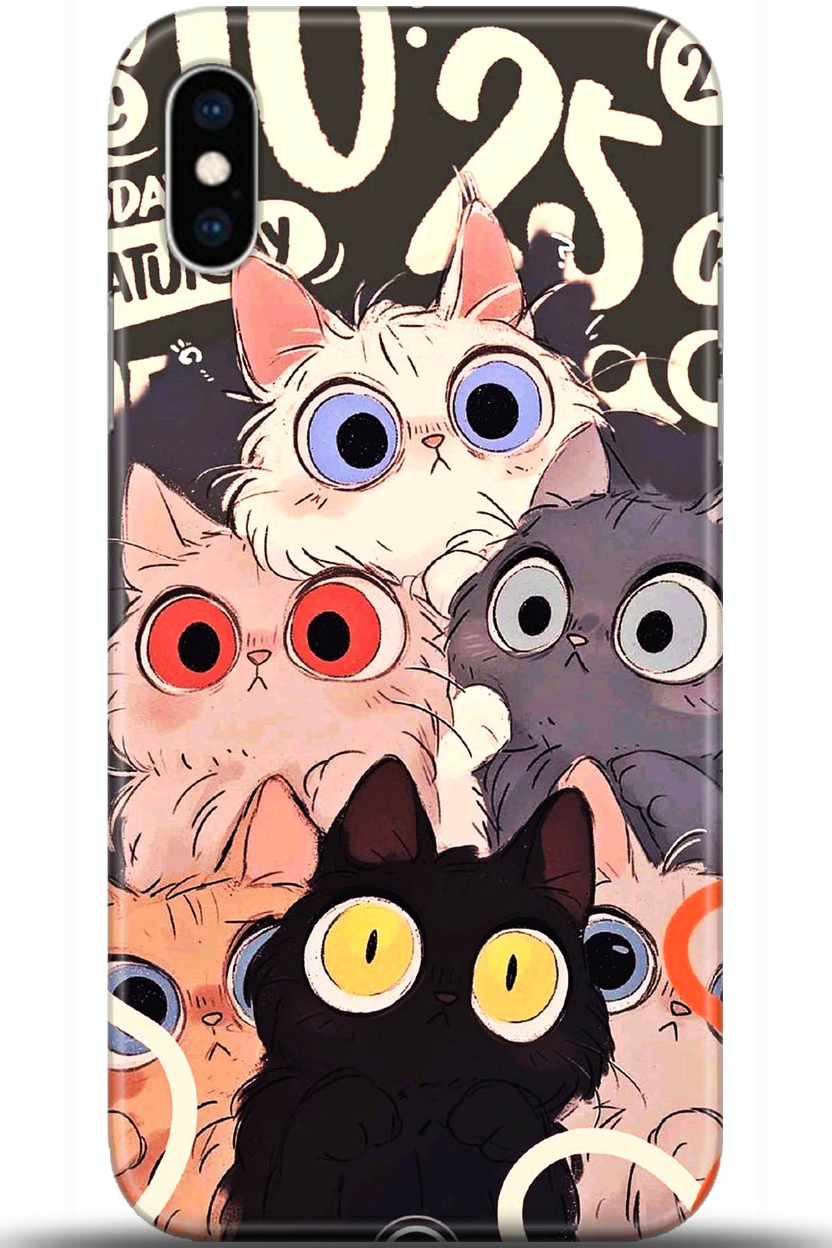 Apple iPhone XS Uyumlu Kılıf HD Baskılı Kılıf - Followed Institution 5641