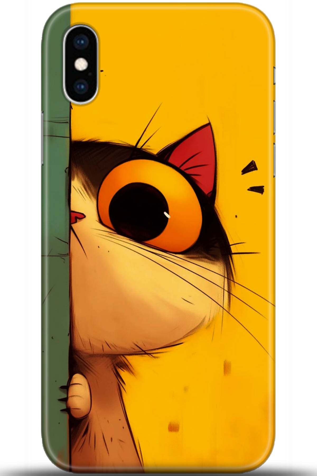 Apple iPhone XS Uyumlu Kılıf HD Baskılı Kılıf - Followed Institution 5655