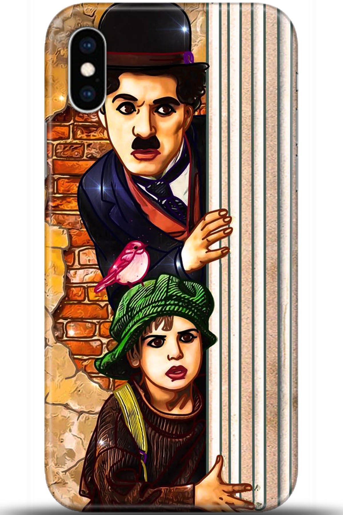 Apple iPhone XS Uyumlu Kılıf HD Baskılı Kılıf - Followed Institution 5694