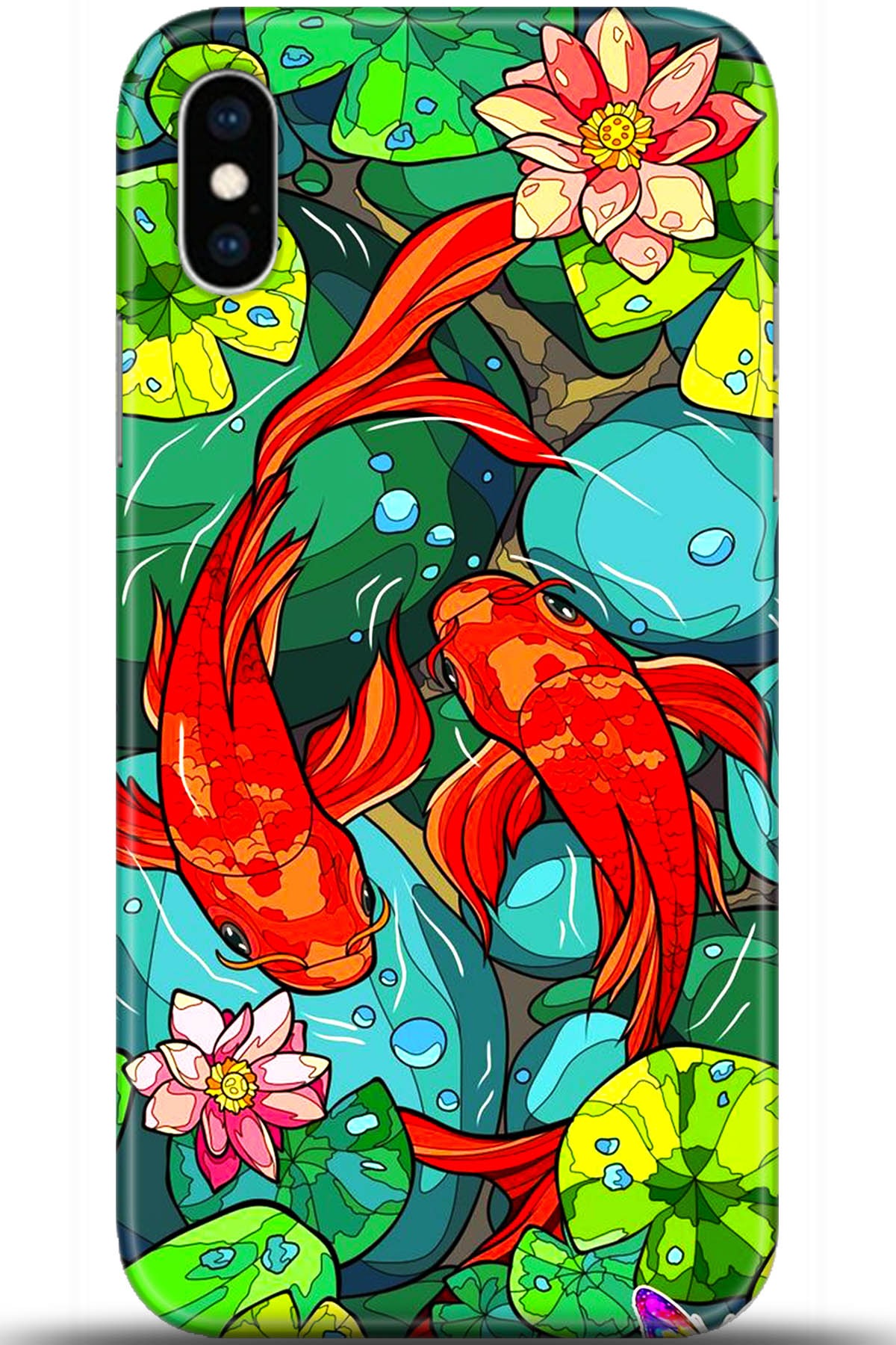 Apple iPhone XS Uyumlu Kılıf HD Baskılı Kılıf - Followed Institution 5700