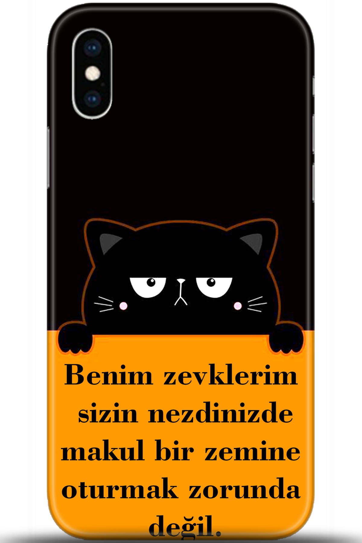 Apple iPhone XS Uyumlu Kılıf HD Baskılı Kılıf - Followed Institution 5720