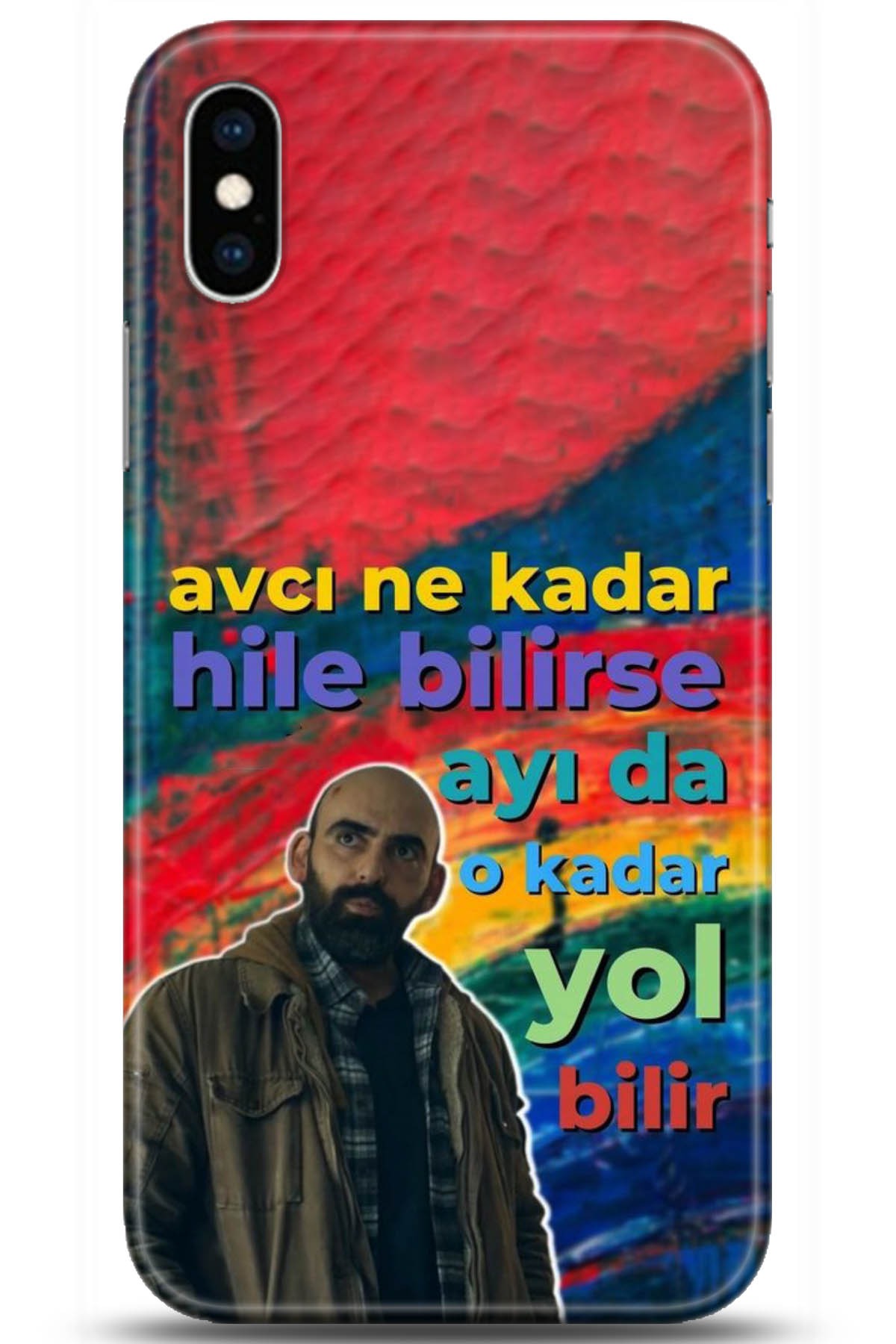 Apple iPhone XS Max Uyumlu Kılıf HD Baskılı Kılıf - Followed Institution 5006