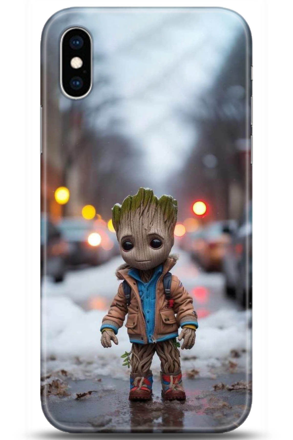 Apple iPhone XS Max Uyumlu Kılıf HD Baskılı Kılıf - Followed Institution 5014