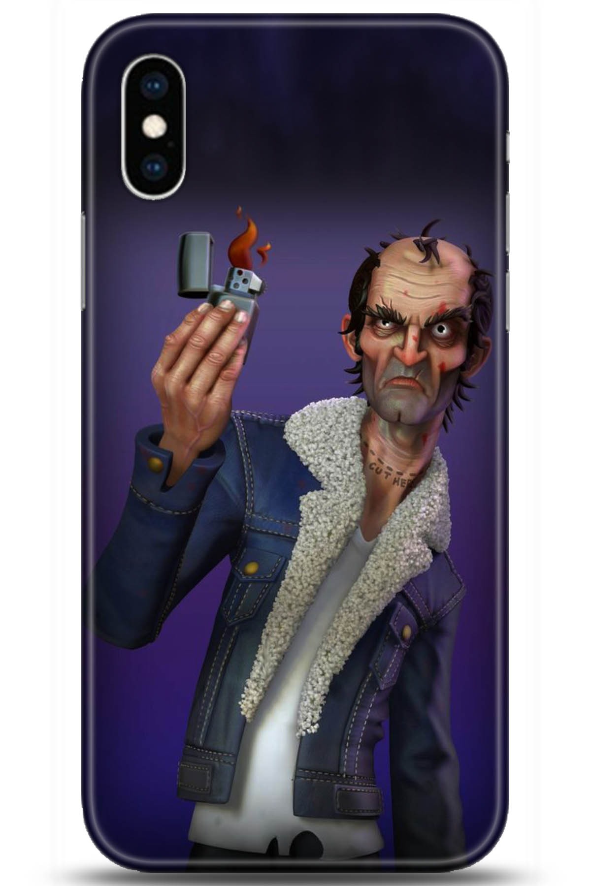 Apple iPhone XS Max Uyumlu Kılıf HD Baskılı Kılıf - Followed Institution 5038