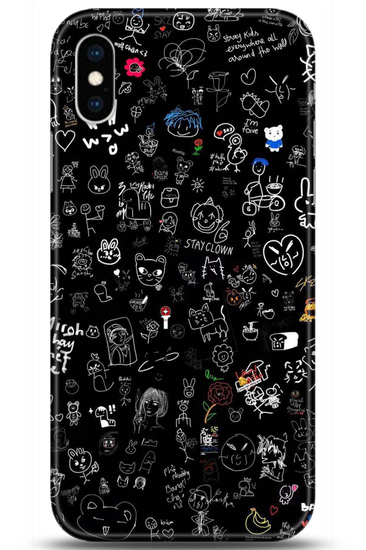 Apple iPhone XS Max Uyumlu Kılıf HD Baskılı Kılıf - Followed Institution 5143