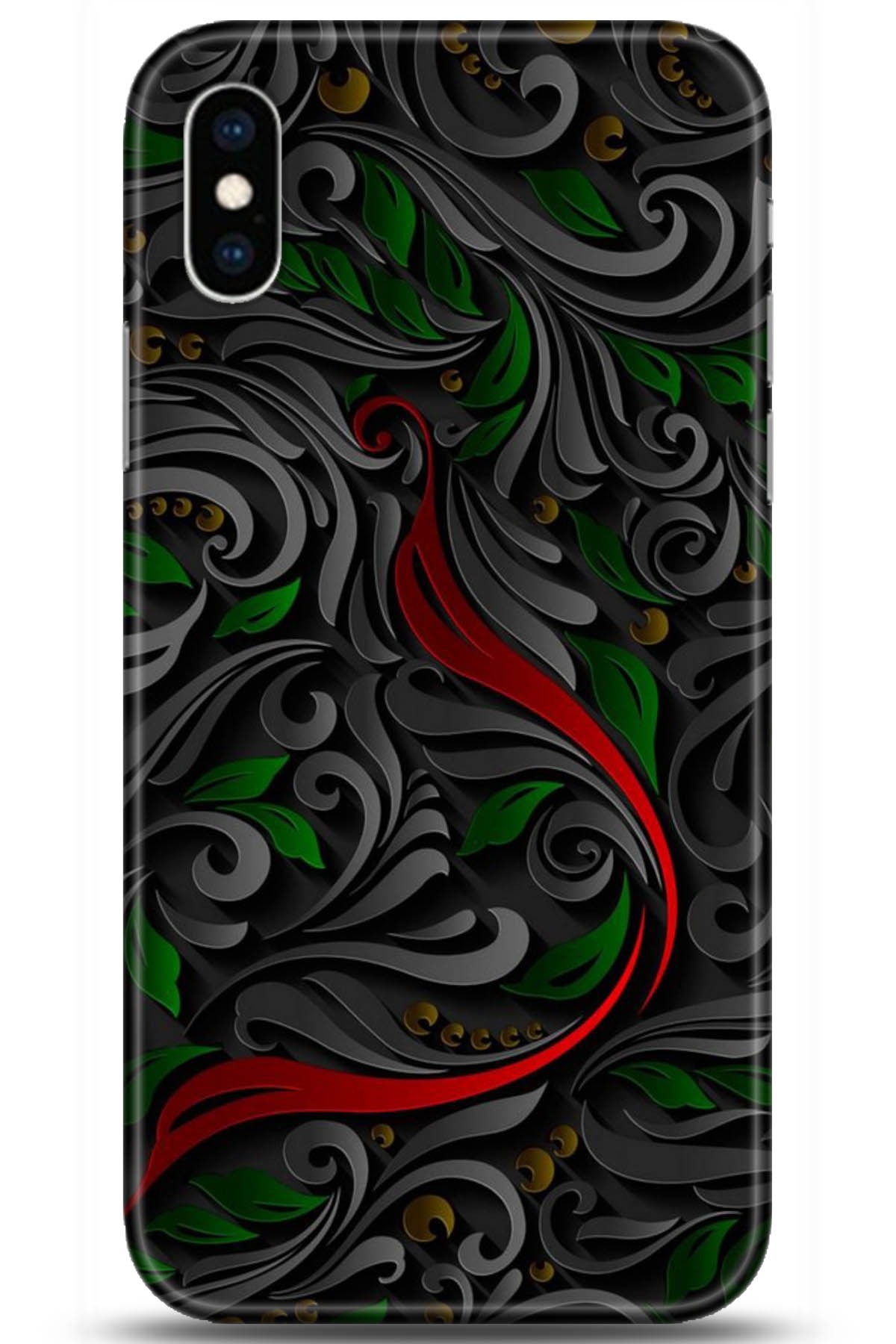 Apple iPhone XS Max Uyumlu Kılıf HD Baskılı Kılıf - Followed Institution 5145