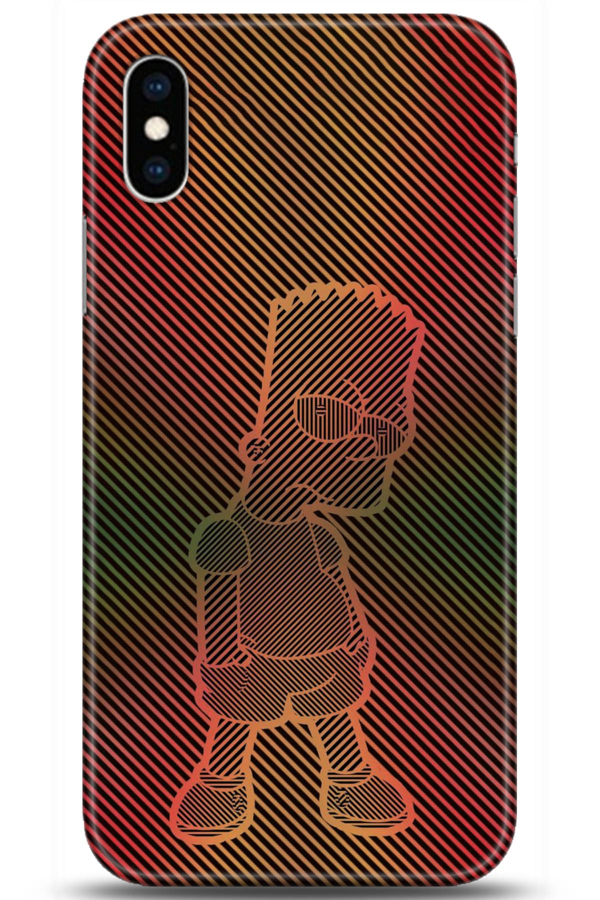 Apple iPhone XS Max Uyumlu Kılıf HD Baskılı Kılıf - Followed Institution 5147