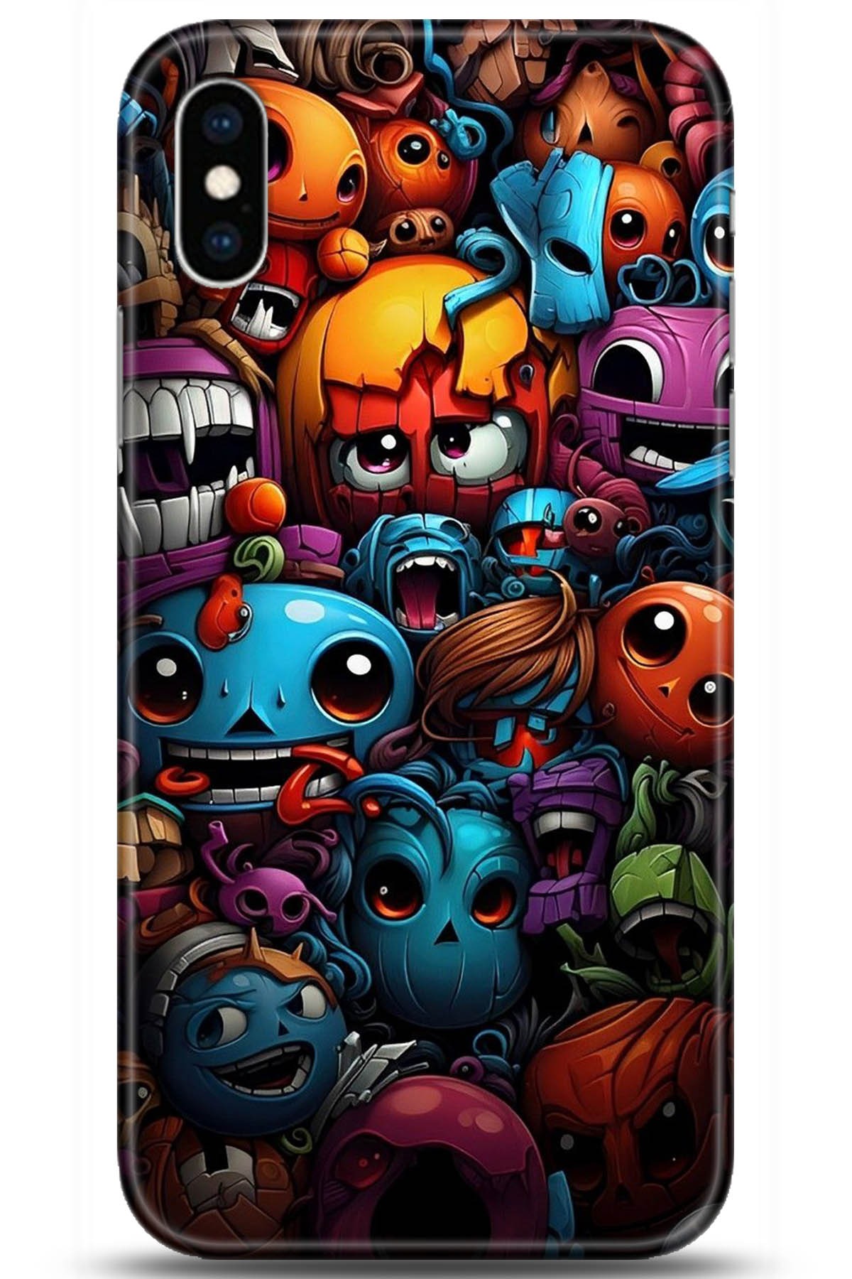 Apple iPhone XS Max Uyumlu Kılıf HD Baskılı Kılıf - Followed Institution 5300