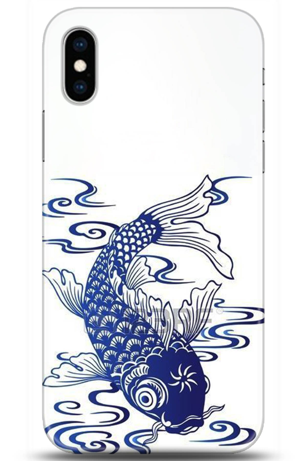 Apple iPhone XS Max Uyumlu Kılıf HD Baskılı Kılıf - Followed Institution 5305