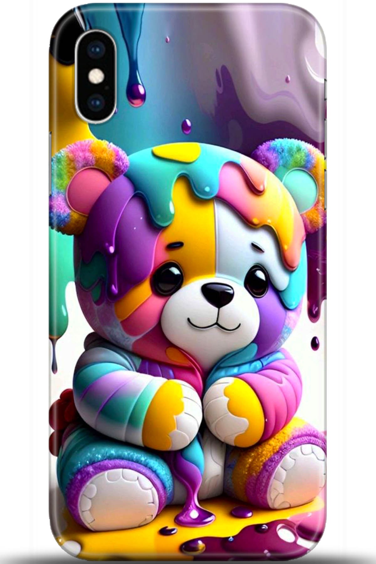 Apple iPhone XS Max Uyumlu Kılıf HD Baskılı Kılıf - Followed Institution 5493