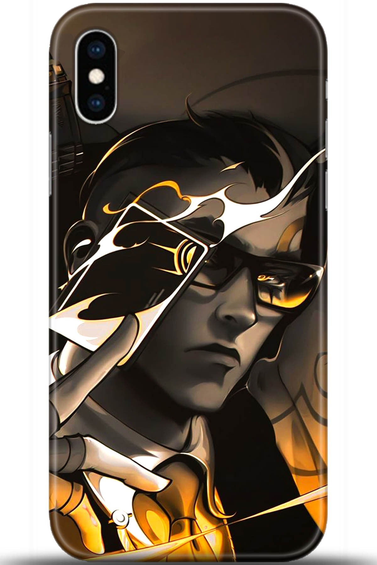 Apple iPhone XS Max Uyumlu Kılıf HD Baskılı Kılıf - Followed Institution 5517