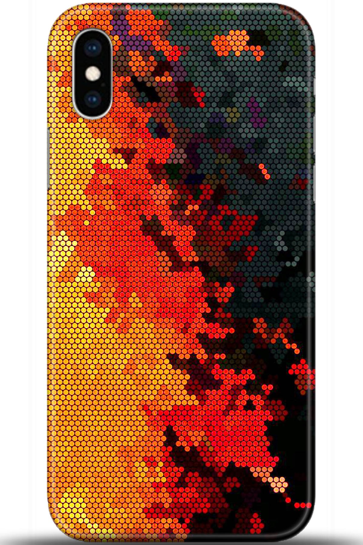 Apple iPhone XS Max Uyumlu Kılıf HD Baskılı Kılıf - Followed Institution 5540