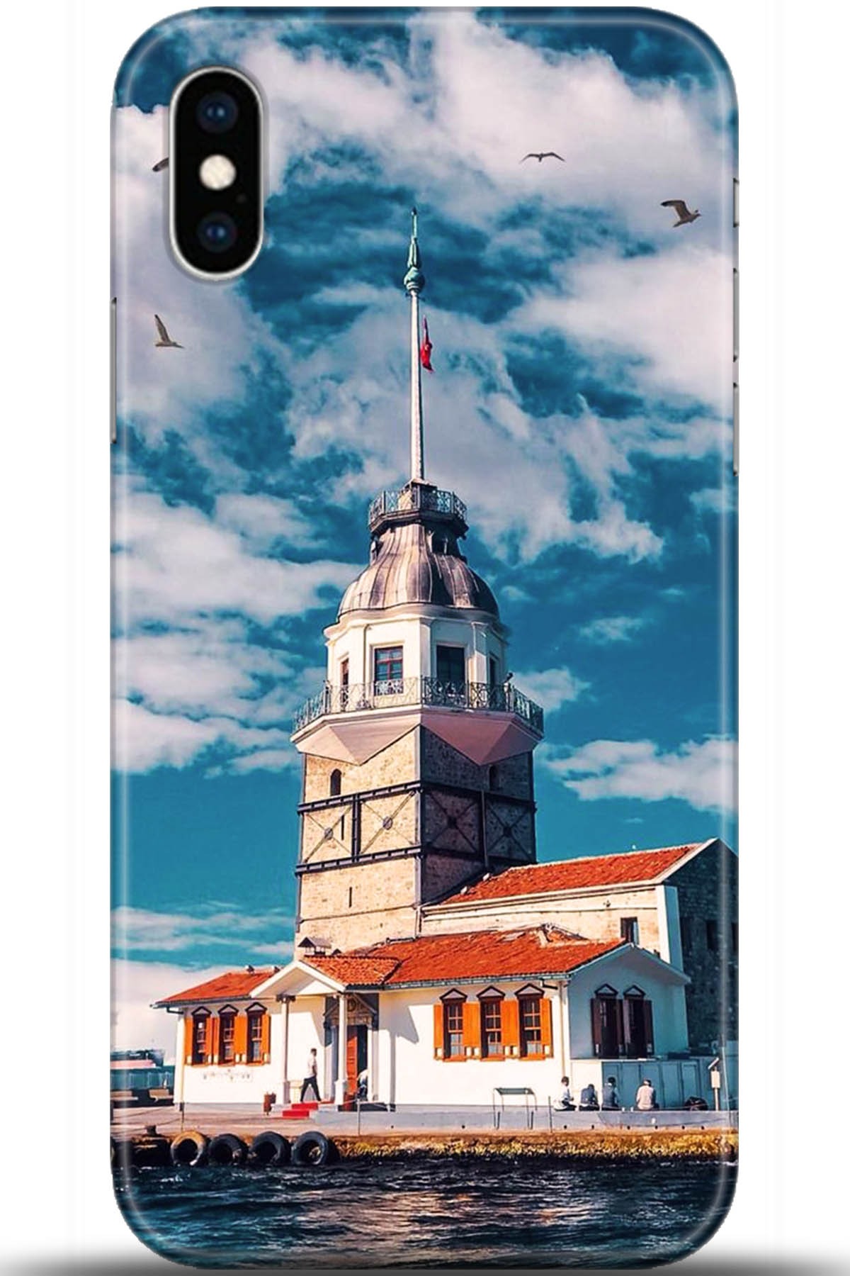 Apple iPhone XS Max Uyumlu Kılıf HD Baskılı Kılıf - Followed Institution 5547