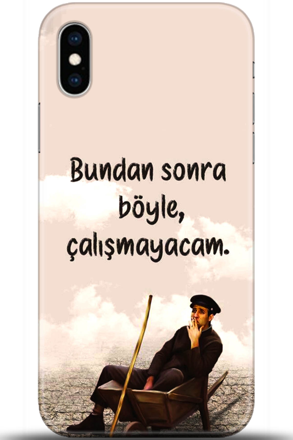 Apple iPhone XS Max Uyumlu Kılıf HD Baskılı Kılıf - Followed Institution 5592