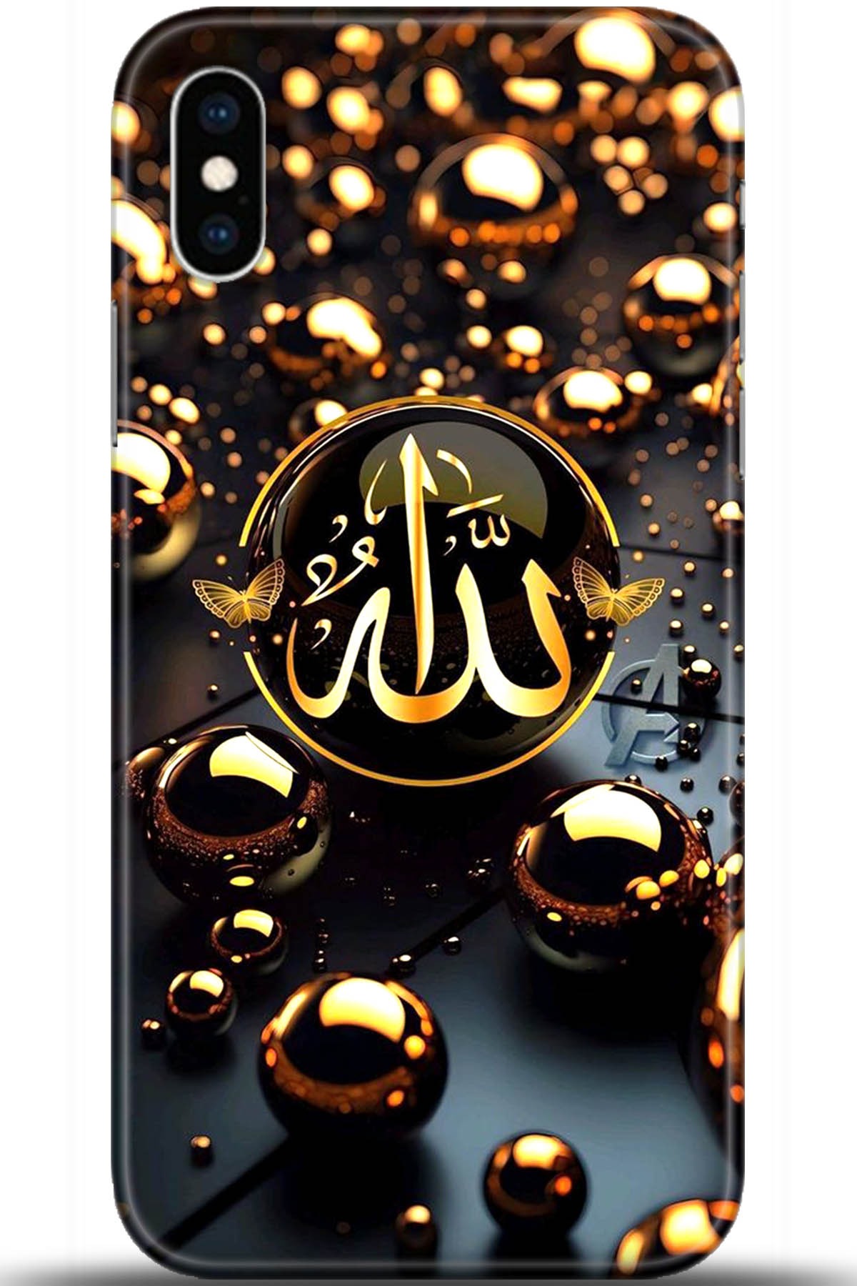 Apple iPhone XS Max Uyumlu Kılıf HD Baskılı Kılıf - Followed Institution 5613