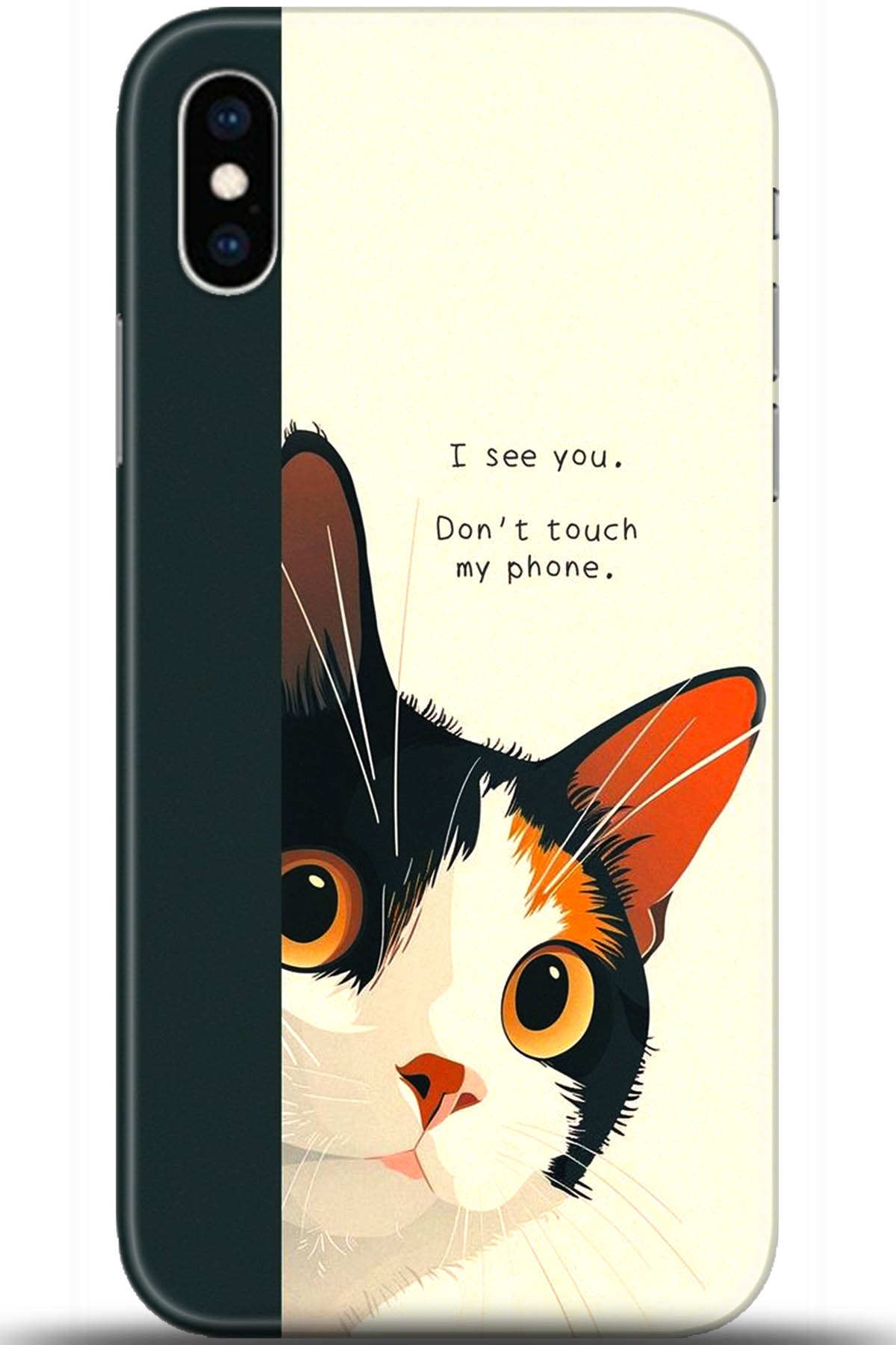 Apple iPhone XS Max Uyumlu Kılıf HD Baskılı Kılıf - Followed Institution 5649