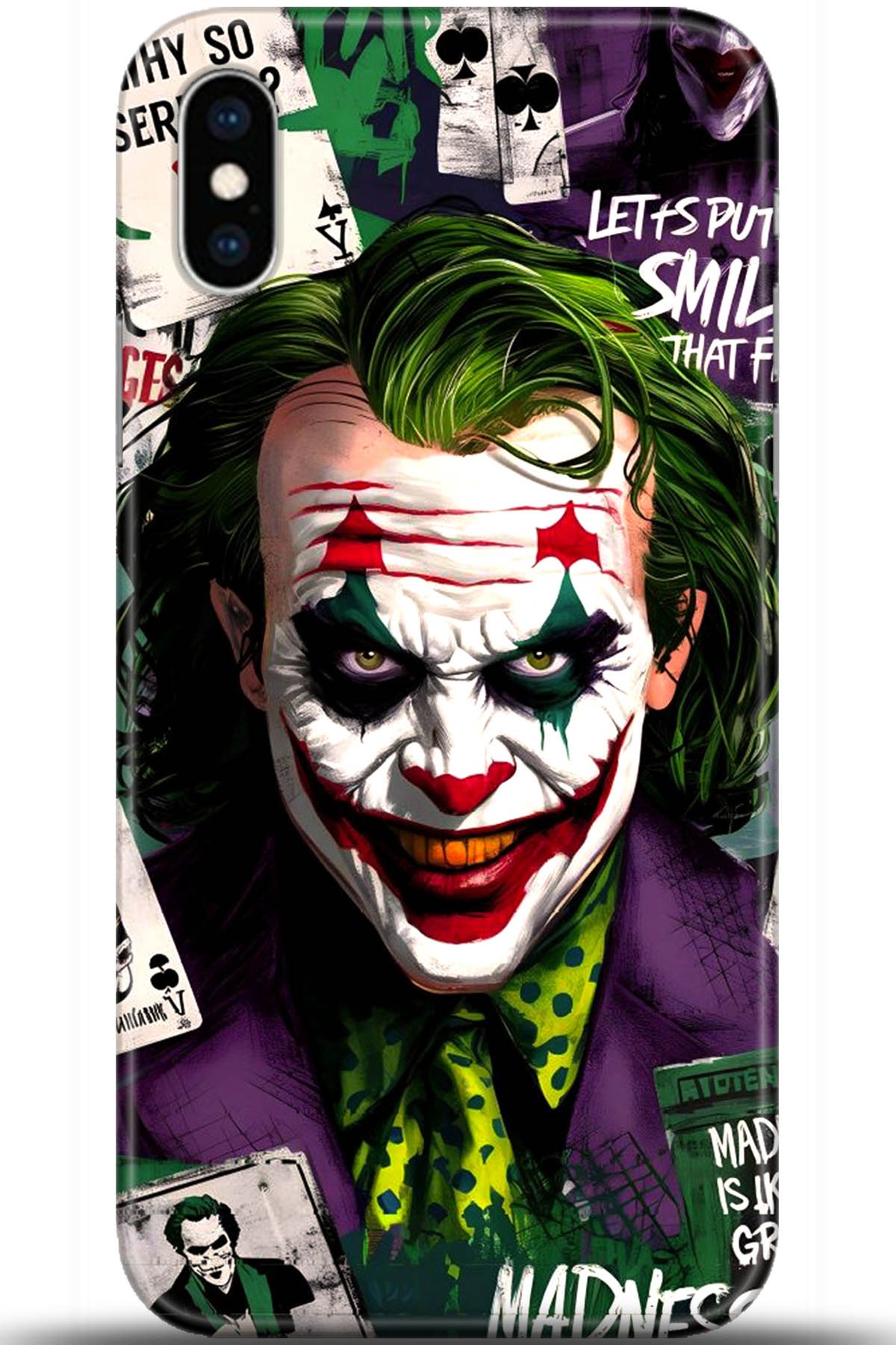 Apple iPhone XS Max Uyumlu Kılıf HD Baskılı Kılıf - Followed Institution 5673