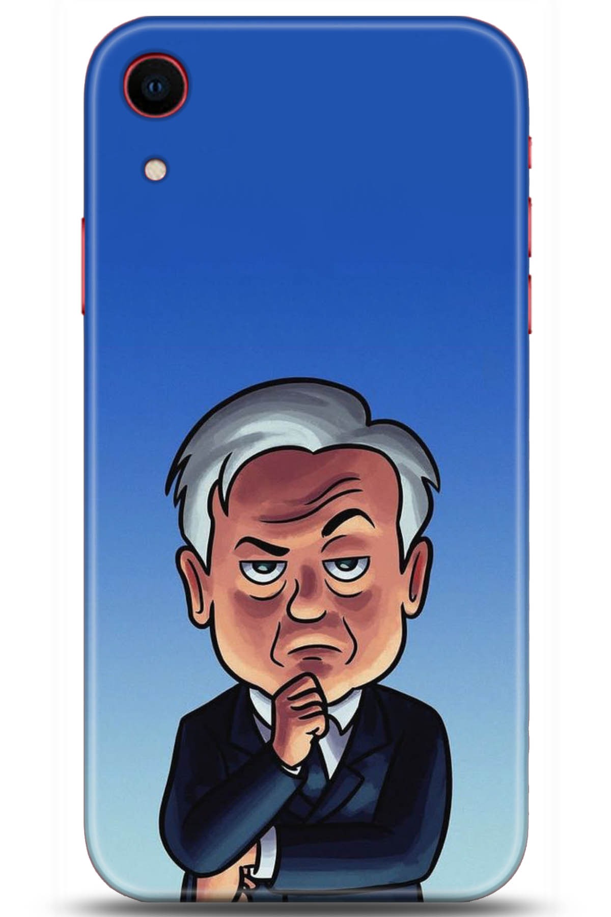 Apple iPhone XR Uyumlu Kılıf HD Baskılı Kılıf - Followed Institution 5107