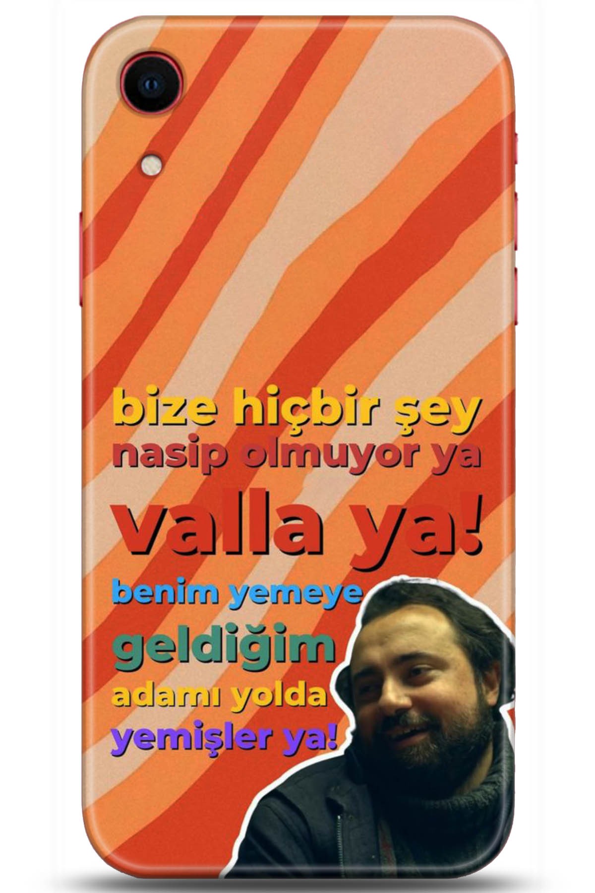 Apple iPhone XR Uyumlu Kılıf HD Baskılı Kılıf - Followed Institution 5161