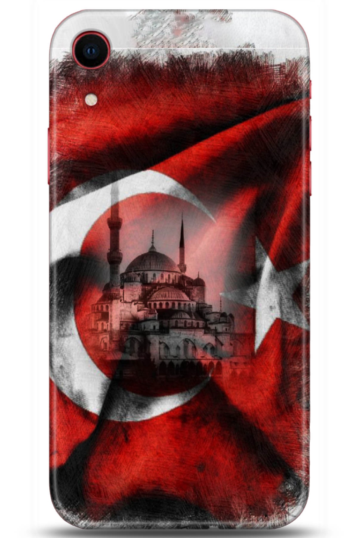 Apple iPhone XR Uyumlu Kılıf HD Baskılı Kılıf - Followed Institution 5178