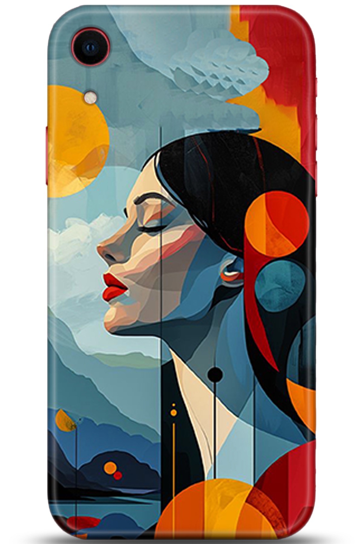 Apple iPhone XR Uyumlu Kılıf HD Baskılı Kılıf - Followed Institution 5367