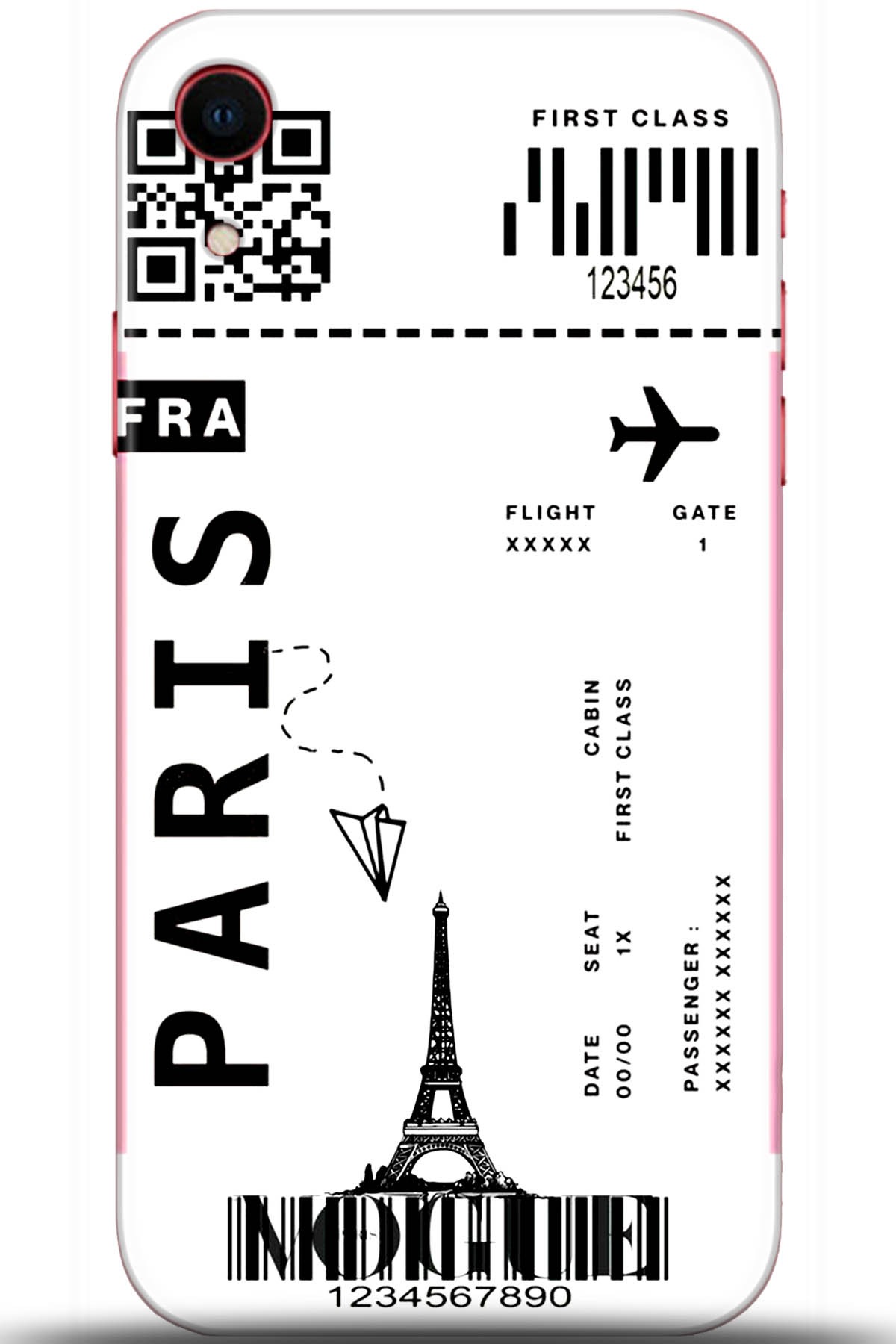 Apple iPhone XR Uyumlu Kılıf HD Baskılı Kılıf - Followed Institution 5414