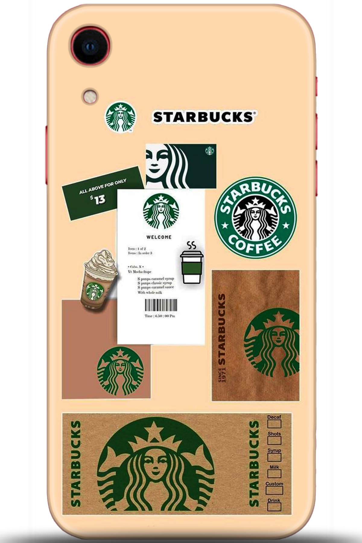 Apple iPhone XR Uyumlu Kılıf HD Baskılı Kılıf - Followed Institution 5470