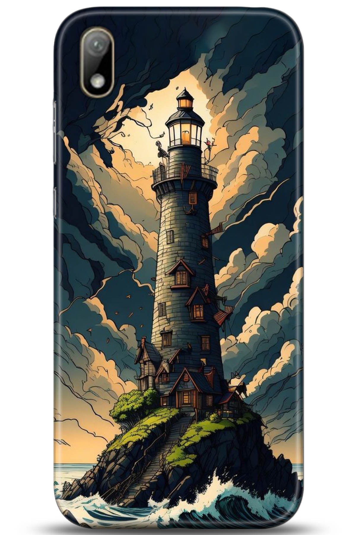 Huawei Y5 2019 Uyumlu Kılıf HD Baskılı Kılıf - Followed Institution 5236