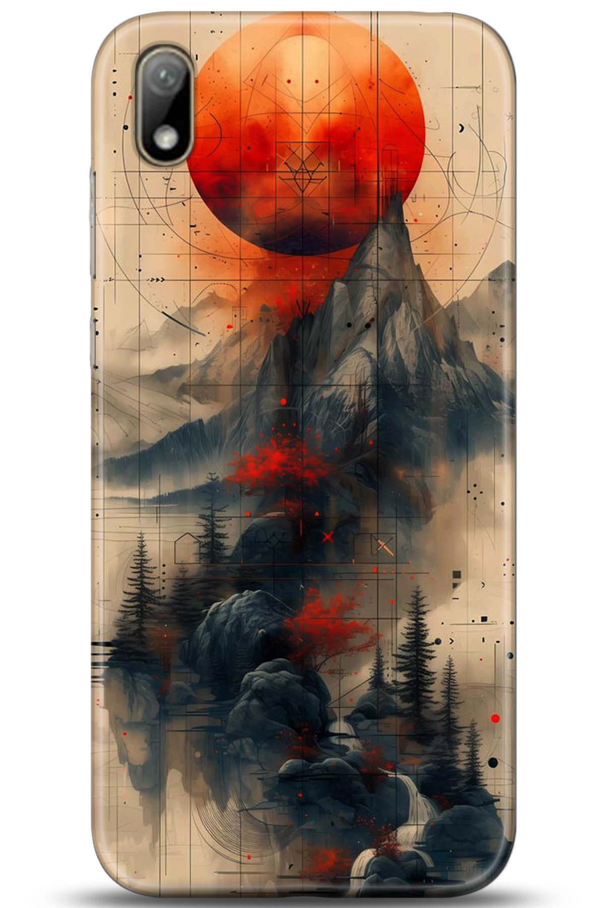 Huawei Y5 2019 Uyumlu Kılıf HD Baskılı Kılıf - Followed Institution 5244